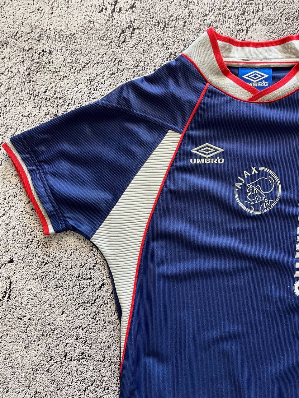 Vintage Ajax Away Football Shirt 1999-2000 Umbro Adults Size S Size US S / EU 44-46 / 1 - 2 Thumbnail