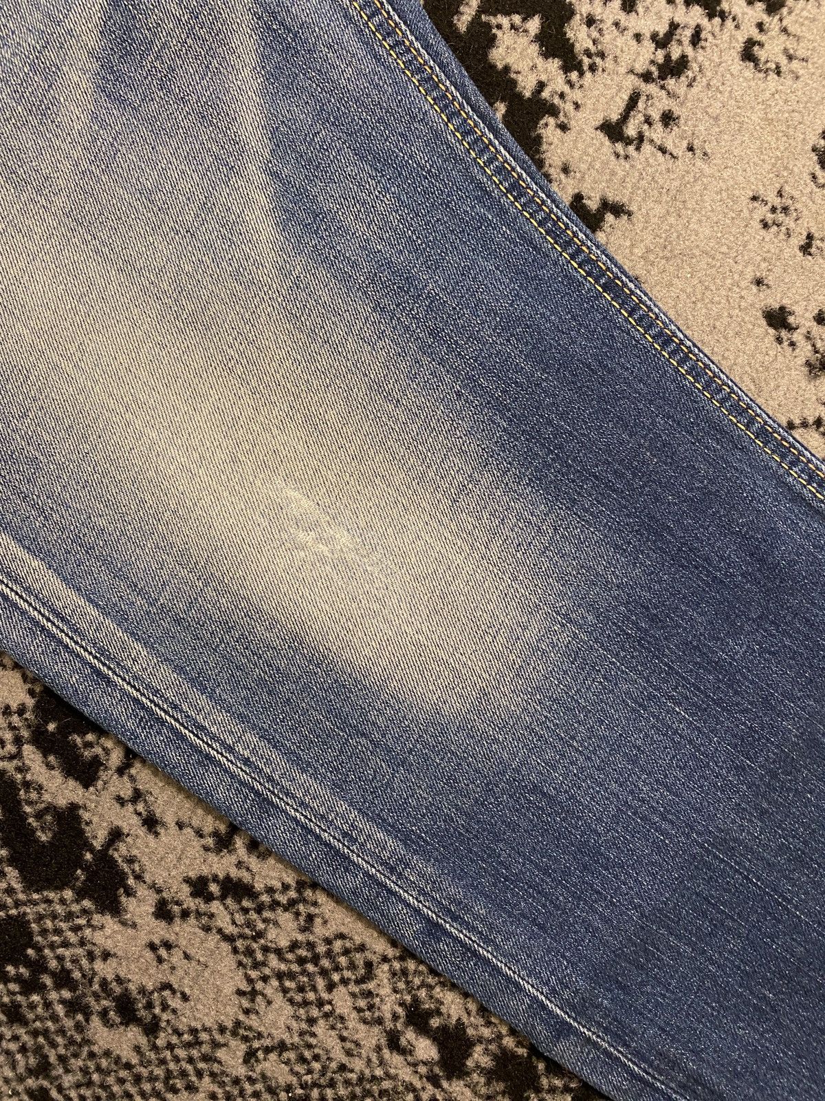 Edwin Edwin XV Distressed Ripped Washed Japan Denim Size US 33 - 7 Thumbnail