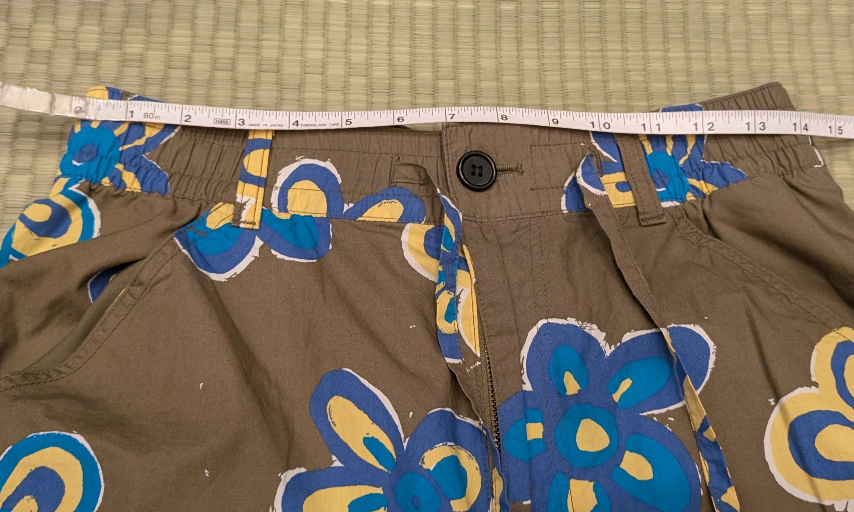 Marni × Uniqlo RARE Uniqlo x Marni Wide Leg Floral Print Pants Size 28" / US 6 / IT 42 - 6 Thumbnail