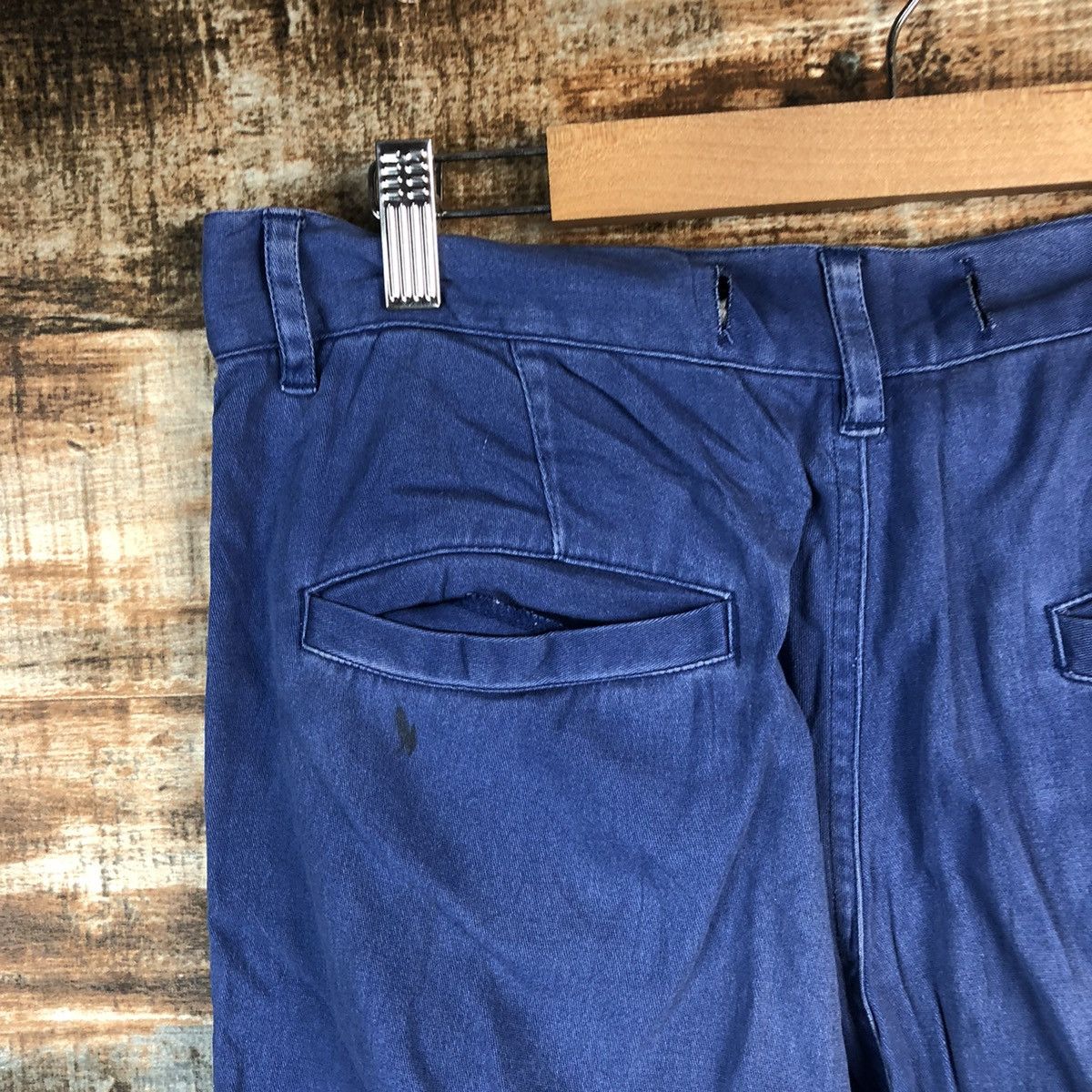 Other DL Woods Blue Cargo Multipocket Pants #C619 Size US 31 - 17 Thumbnail