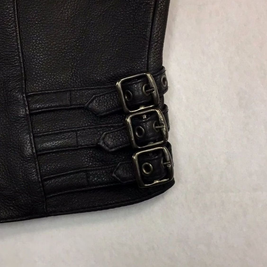 Vintage VINTAGE Milwaukee Leather Women Vest XL Black Motorcycle Jacket Women Size XL / US 12-14 / IT 48-50 - 7 Thumbnail