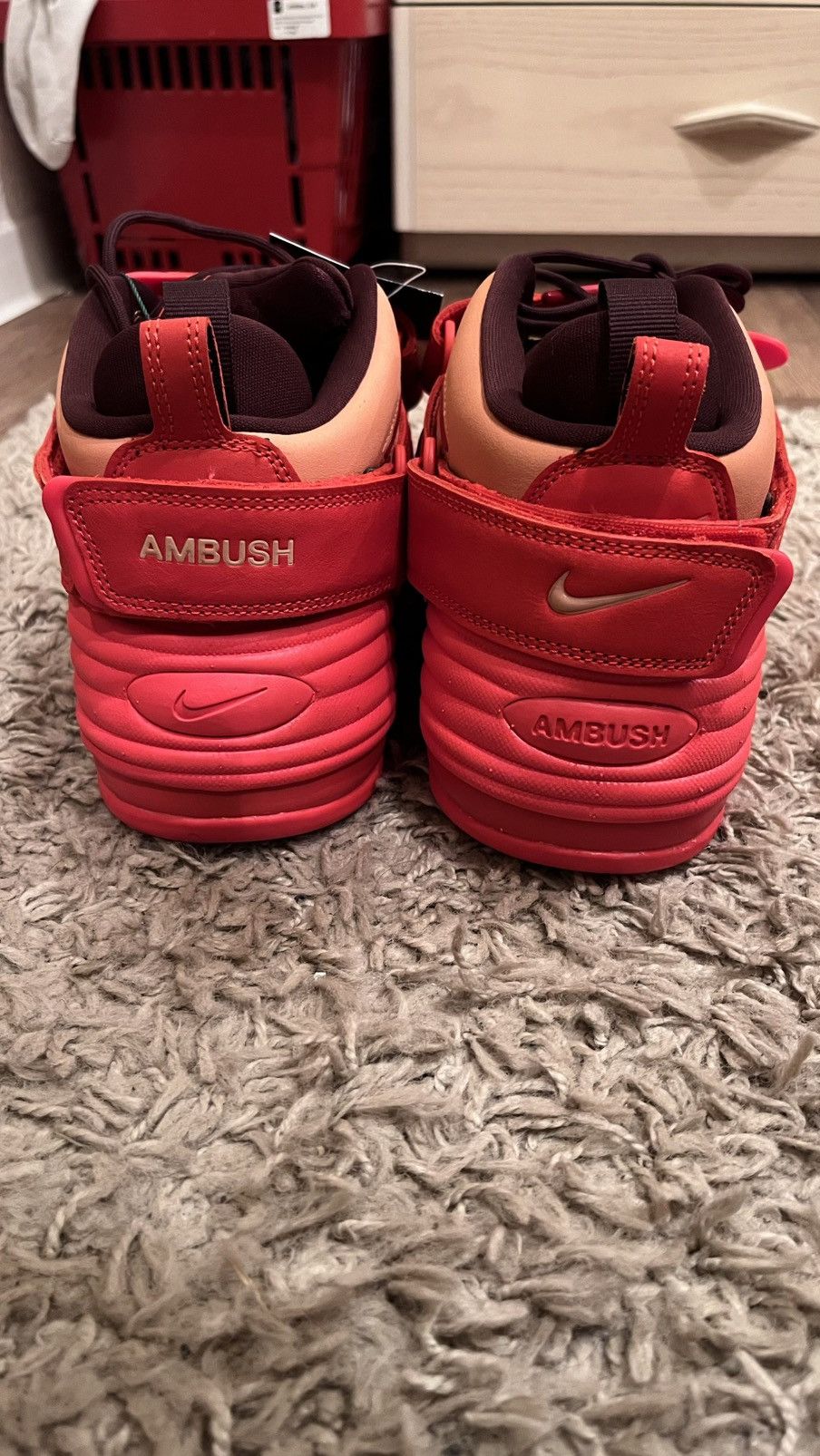 Nike Nike Air Adjust Force Ambush Light Madder Root Size US 10.5 / EU 43-44 - 4 Thumbnail