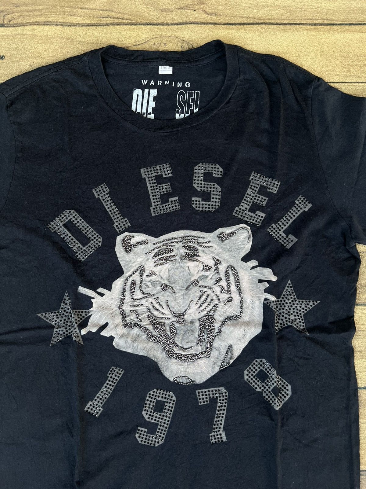 Diesel Diesel more kaos over you tiger design 1978 Size US S / EU 44-46 / 1 - 2 Thumbnail