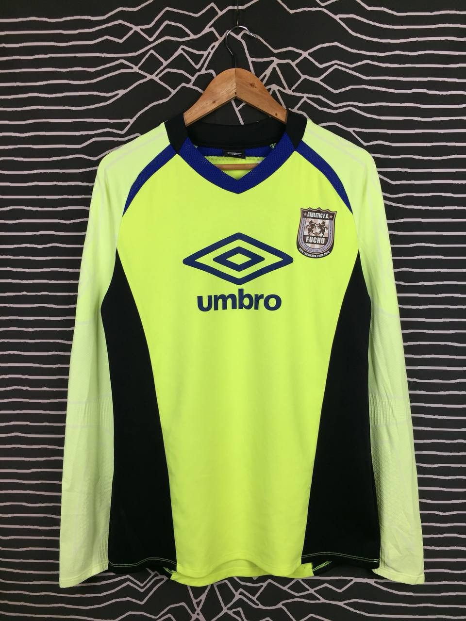 Umbro Vtg Umbro Fuchu Athletic FC Long Sleeve Jersey Size US M / EU 48-50 / 2 - 1 Thumbnail
