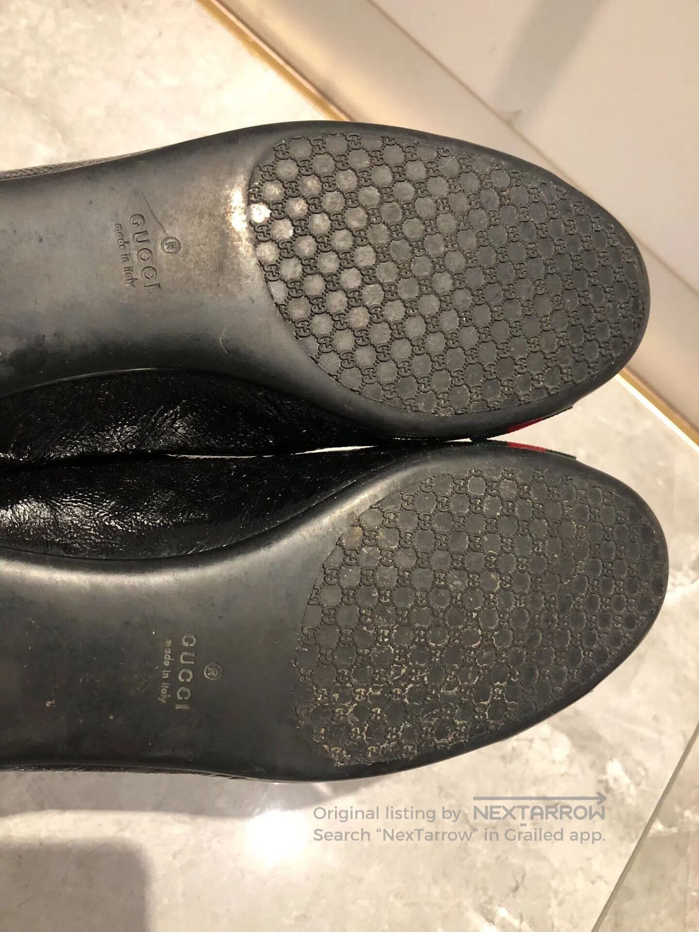 Gucci Gucci Women's Mary Jane Flat Shoes. Size US 5.5 / IT 35.5 - 8 Thumbnail