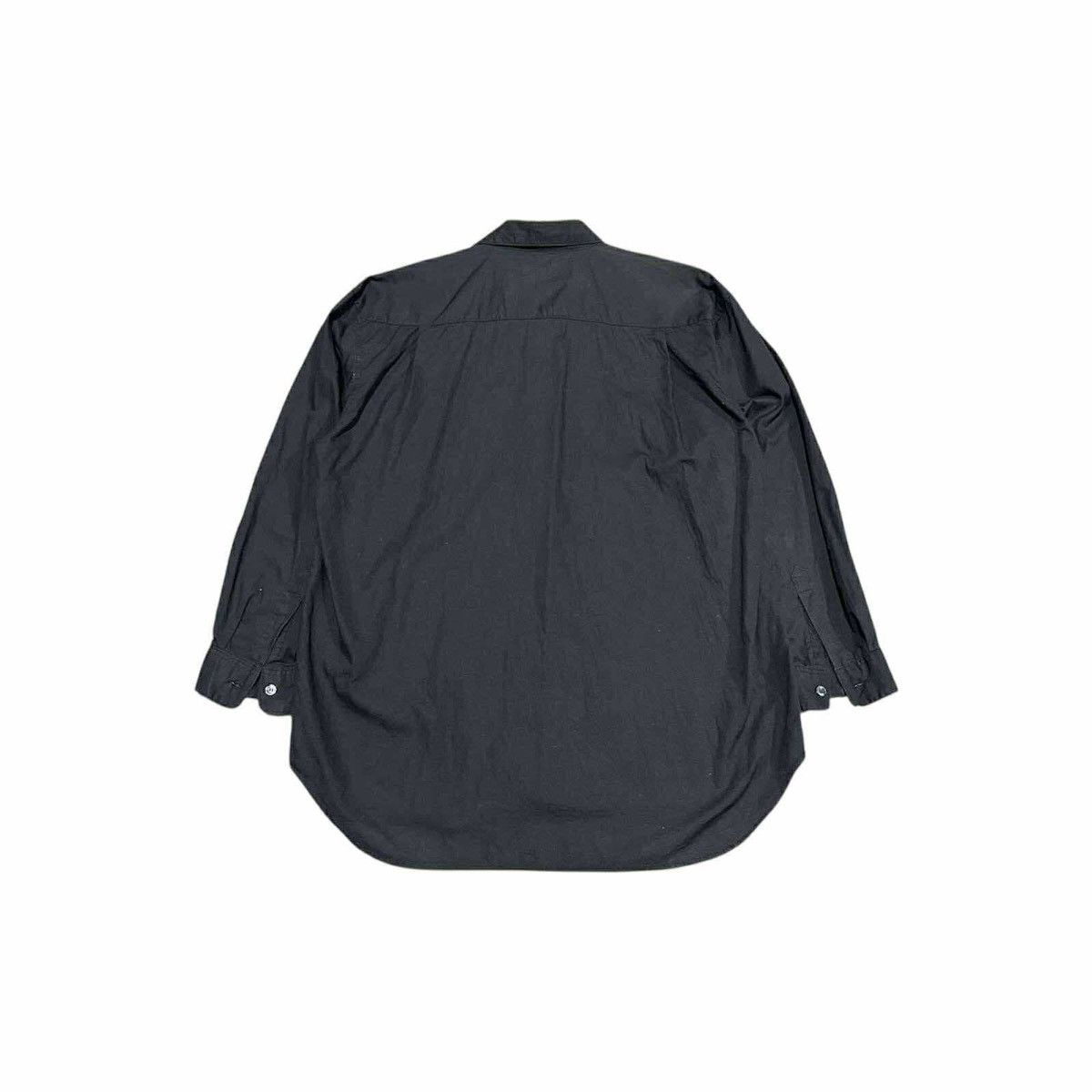 Japanese Brand 🔥Rare Zienkuie Uomo Black Rose Frill Shirt Goth Size US L / EU 52-54 / 3 - 7 Thumbnail