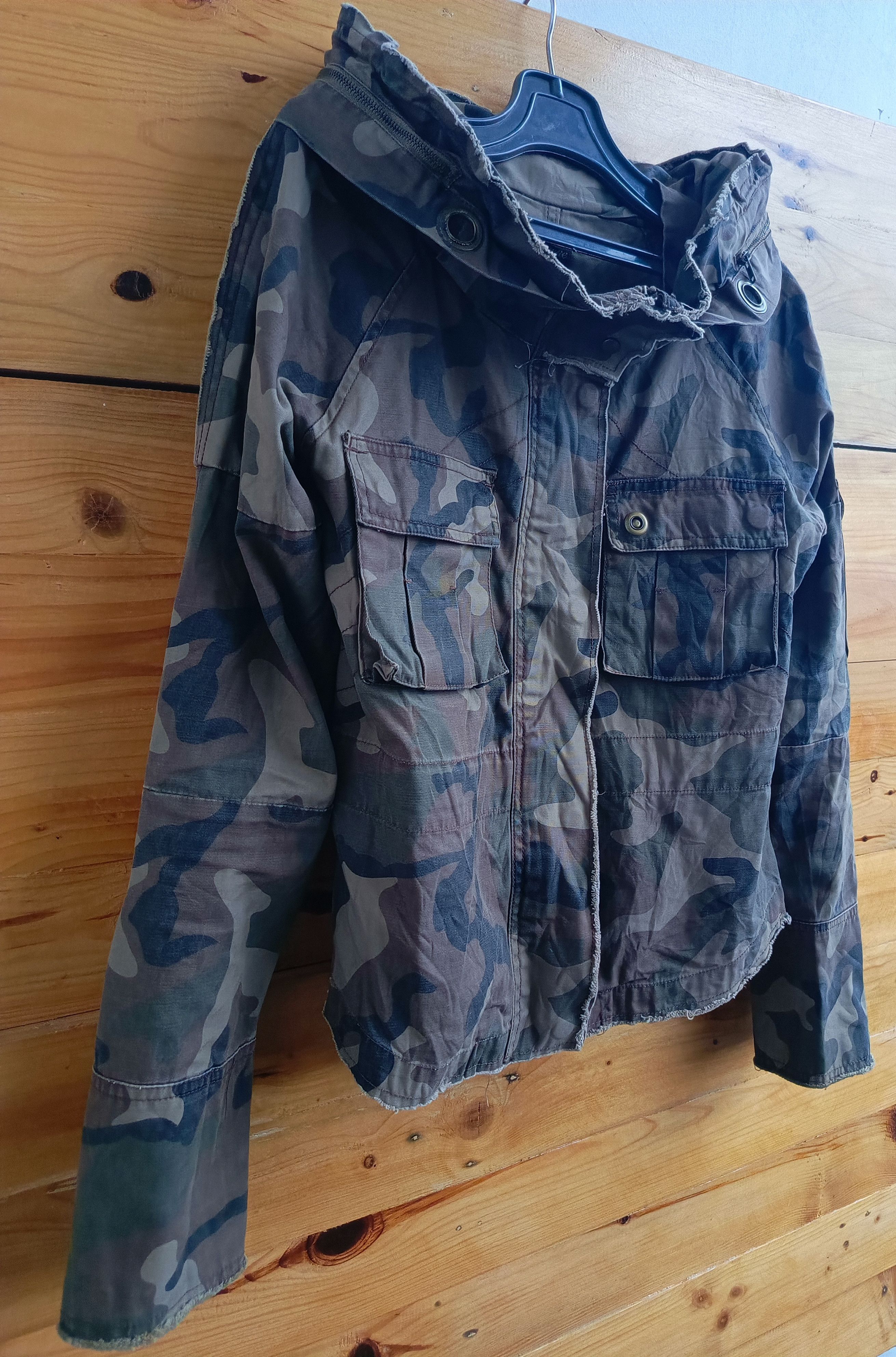 GOA Beauty Brown Camo Military Bono Hoodies solid brake Size L / US 10 / IT 46 - 5 Thumbnail