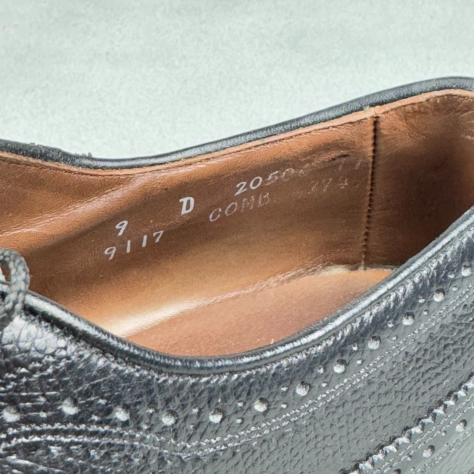 Allen Edmonds Allen Edmonds MacNeil Black Pebble Grain Longwing USA 9D Size US 9 / EU 42 - 8 Thumbnail