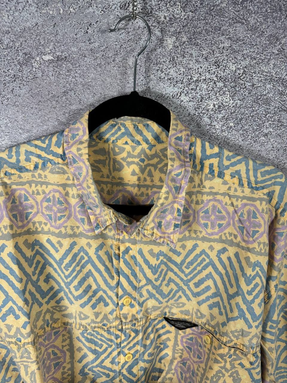 Quiksilver 90's Qiuksilver Vintage AOP Aztec Surf USA Corduroy Shirt Size US XXL / EU 58 / 5 - 13 Thumbnail