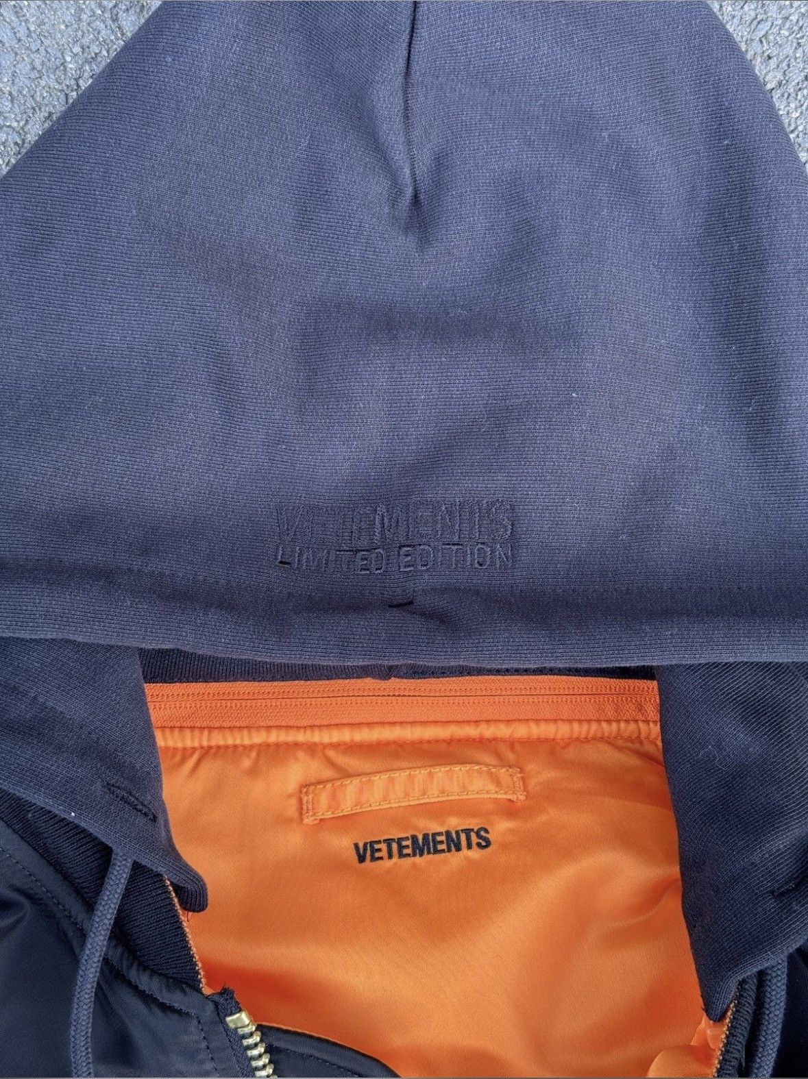 Alpha Industries × Vetements Vetements Alpha Industries Bomber Size US XS / EU 42 / 0 - 6 Thumbnail
