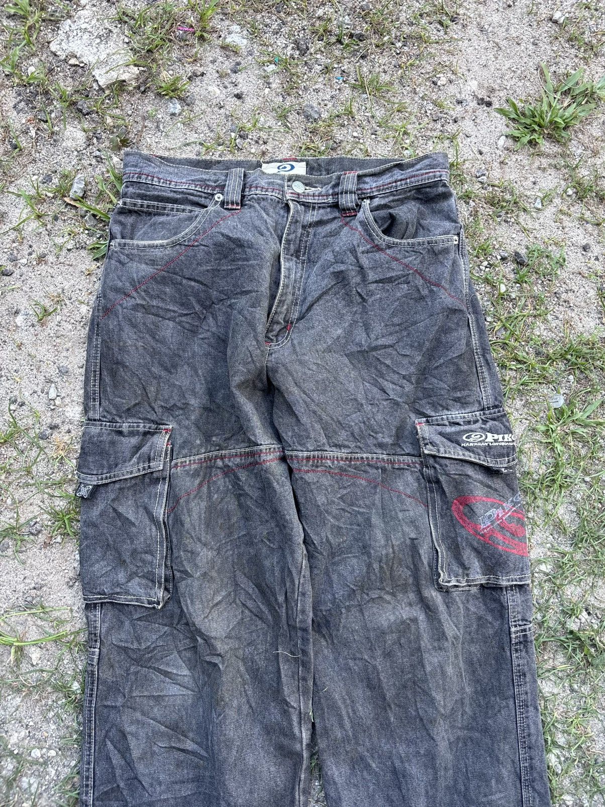 Vintage Piko Cargo Baggy Jeans Size US 32 / EU 48 - 3 Thumbnail