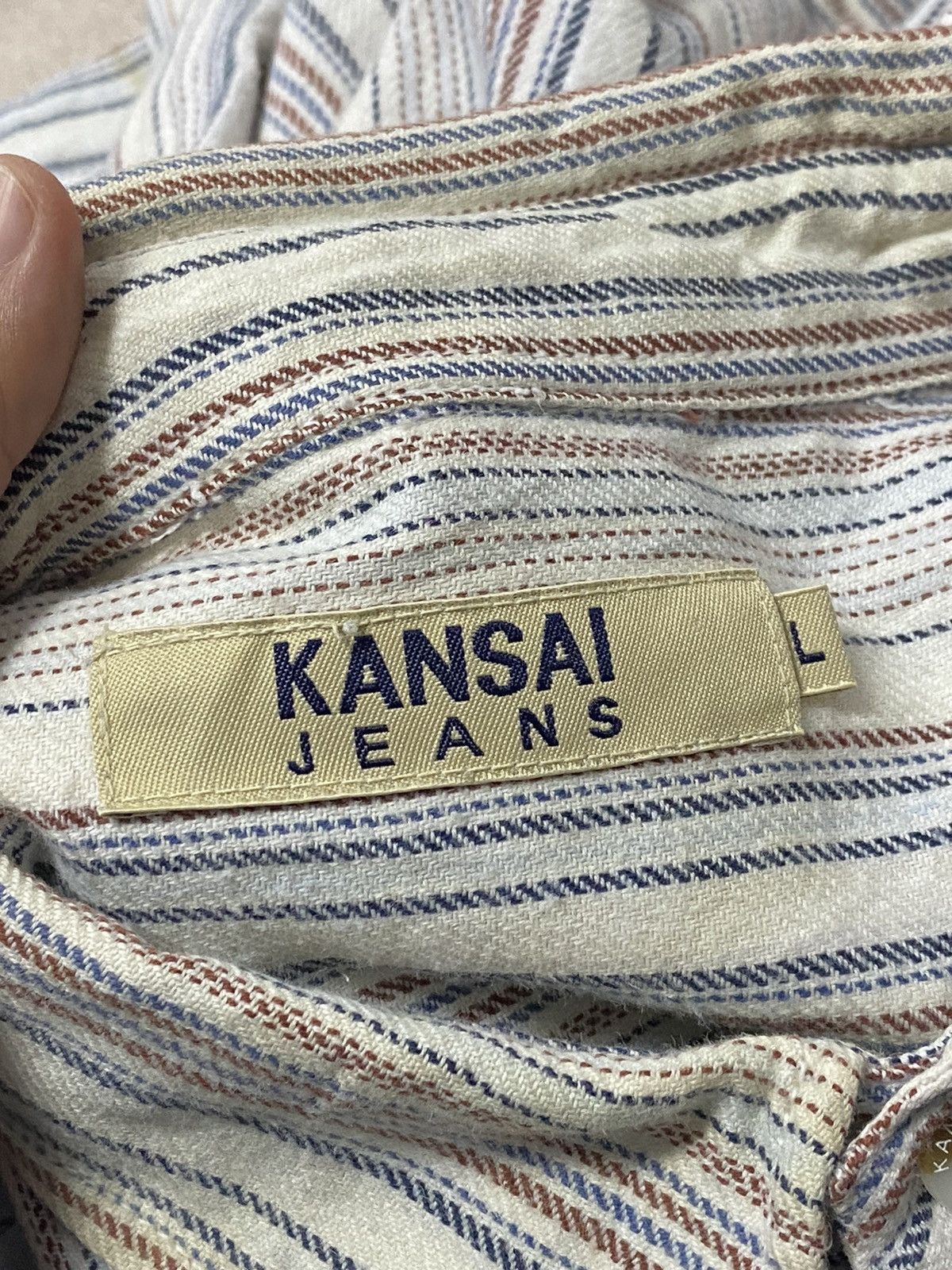 Designer × Kansai Yamamoto × Vintage Kansai Jeans Size US L / EU 52-54 / 3 - 13 Thumbnail