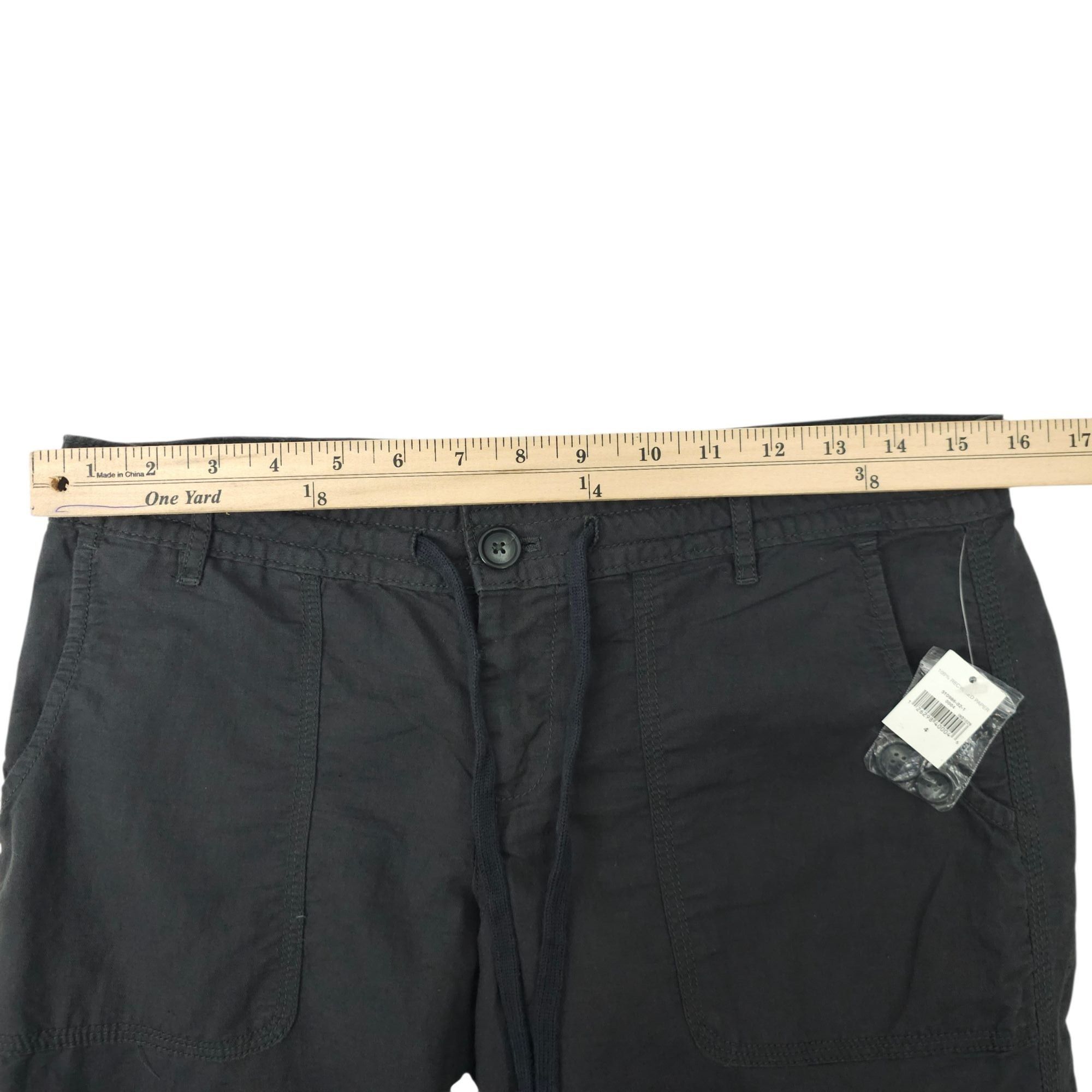 Gap Gap Drawstring Button Cargo Utility Pants Womens 4 Gray Size 27" / US 4 / IT 40 - 3 Thumbnail