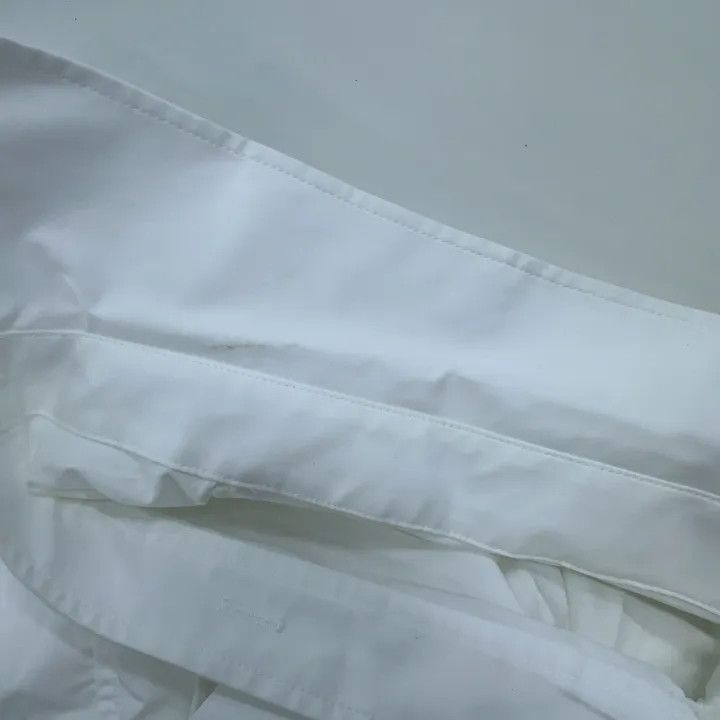 Alexander Wang Alexander Wang White V-Neck Cropped Top - Size XS / US 0-2 / IT 36-38 - 5 Thumbnail
