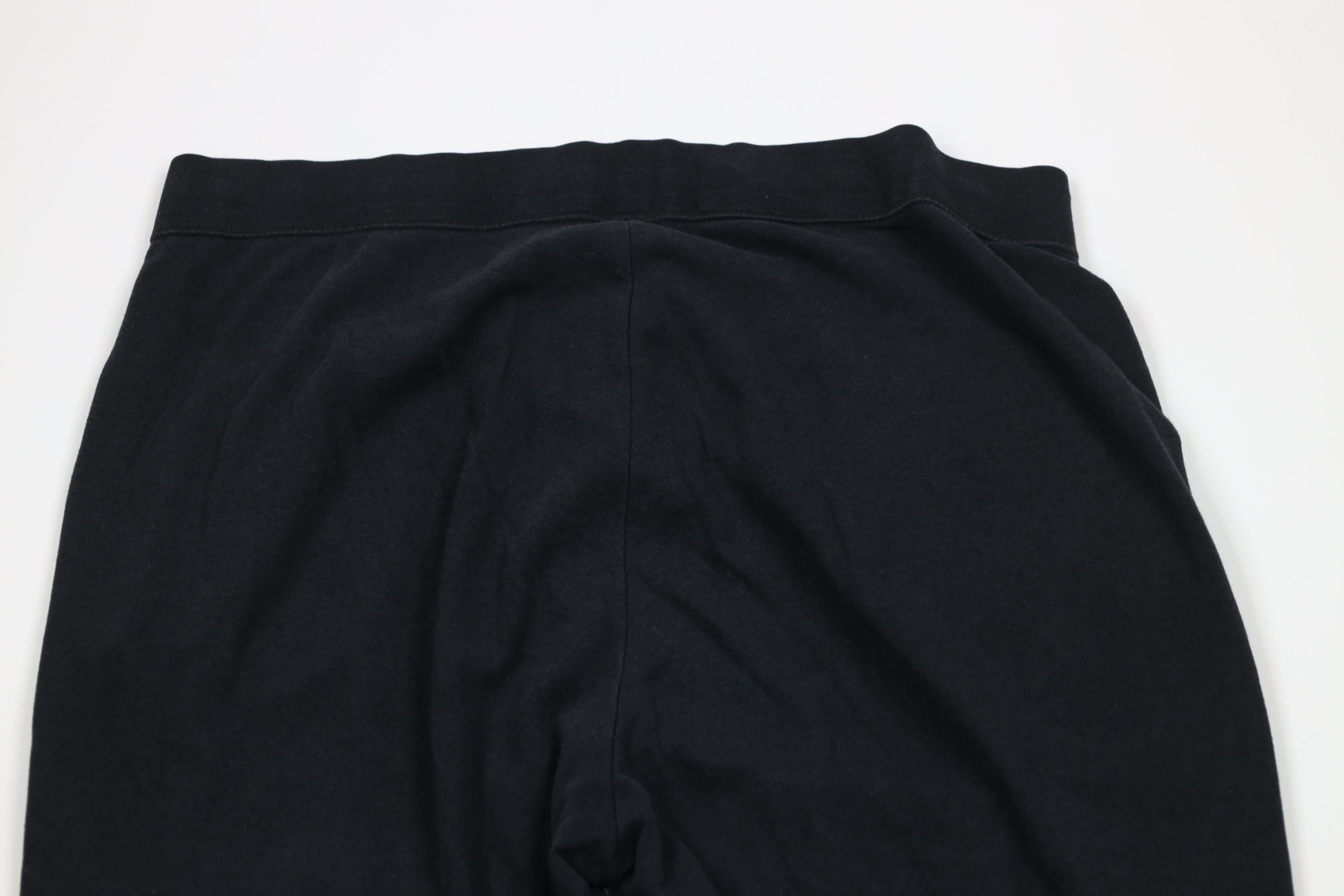 Nike × Vintage Vintage Y2K Nike Scott Mini Swoosh Wide Leg Sweatpants Black Size 42" / US 20 - 9 Thumbnail