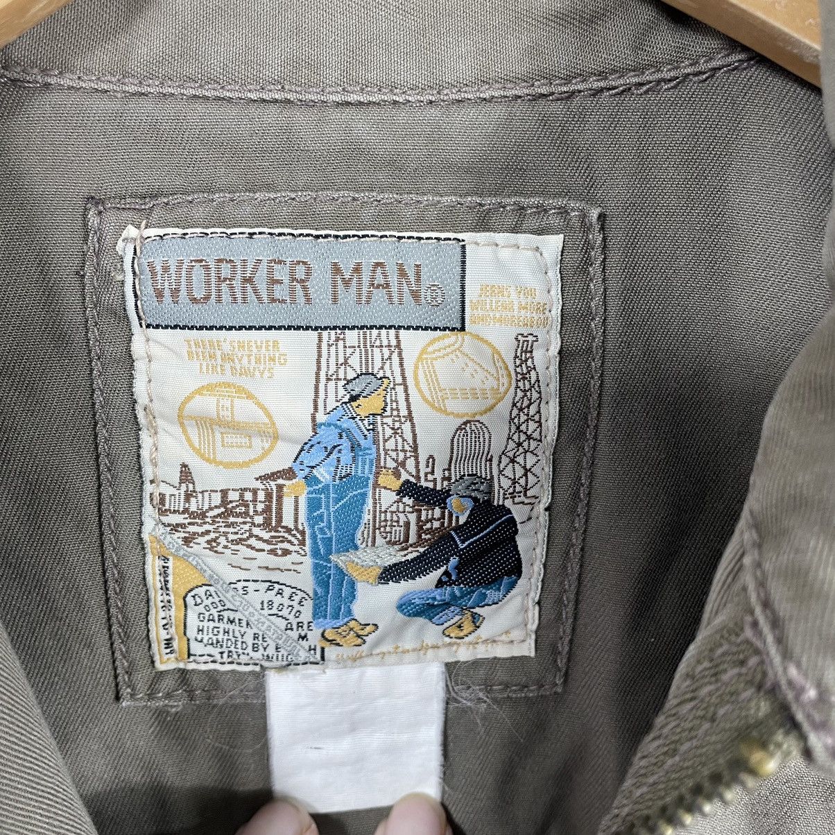 Vintage Worker Man Tactical Multi Pocket Zipper Jacket Size US L / EU 52-54 / 3 - 7 Thumbnail