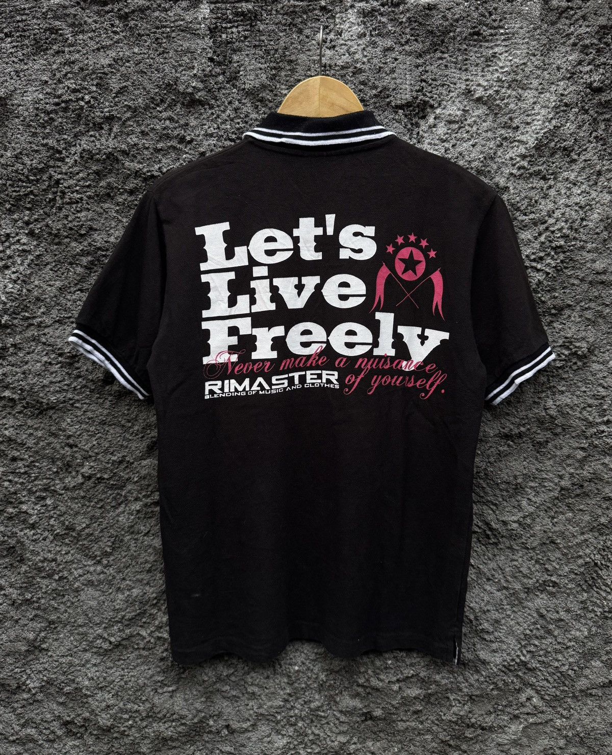 Hysteric Glamour × If Six Was Nine × Japanese Brand Y2k Rmt ifsixwasnine poem polo shirt Size US M / EU 48-50 / 2 - 2 Thumbnail