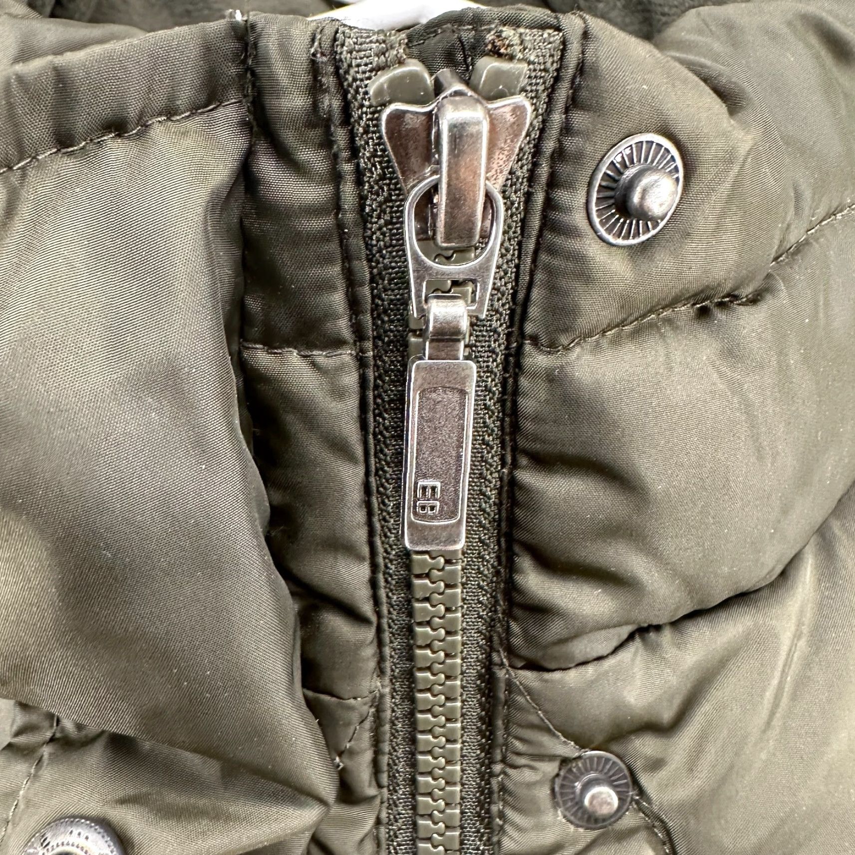 Eddie Bauer Eddie Bauer Vest Womens M Green Puffer Goose Down Full Zip Quilted Vest Mens? Wait. Size M / US 6-8 / IT 42-44 - 2 Thumbnail