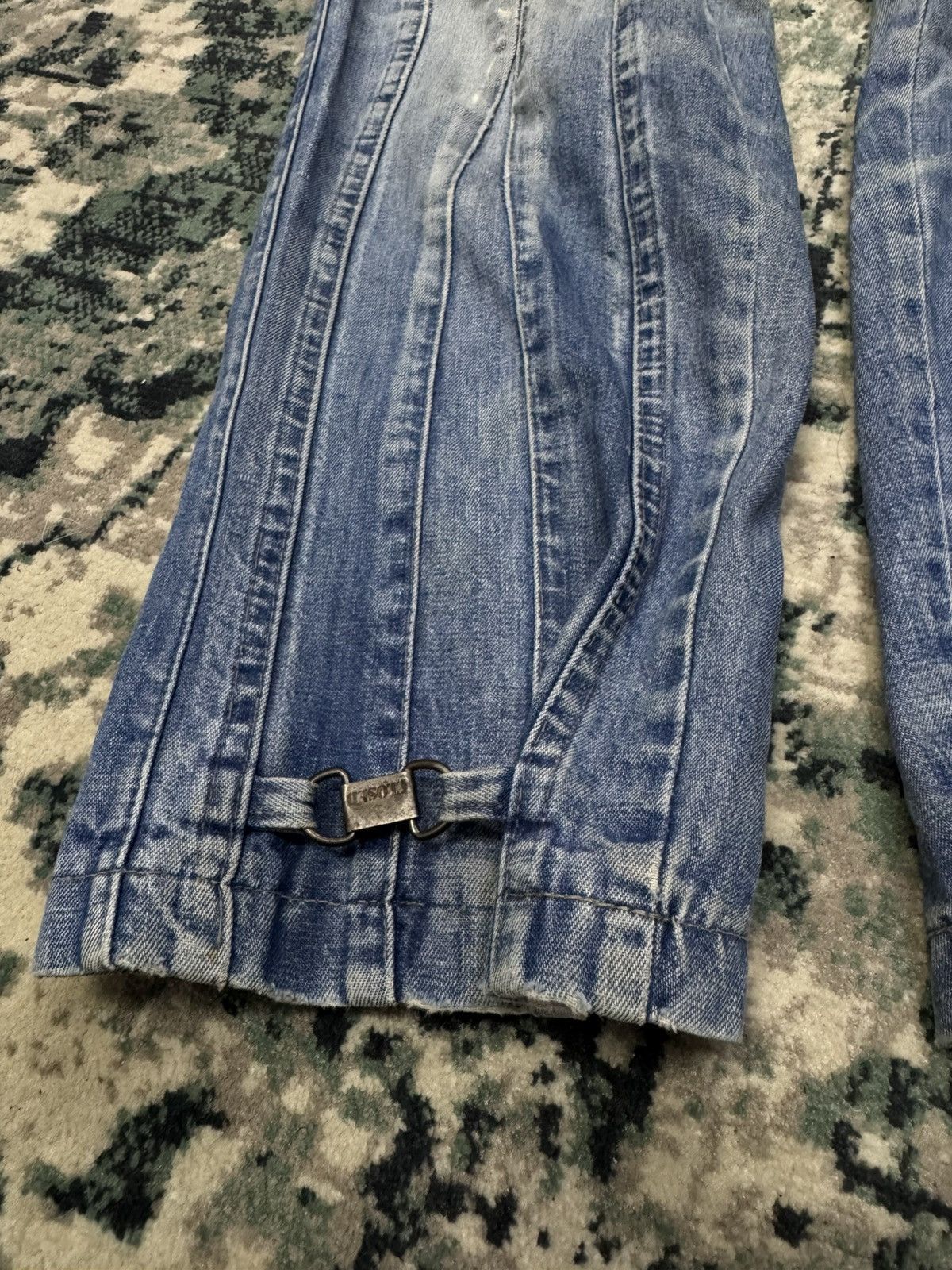 CLOSED 1980s MARITHE FRANCOIS GIRBAUD X CLOSED TUPAC SHAKUR JEANS Size US 35 - 10 Thumbnail