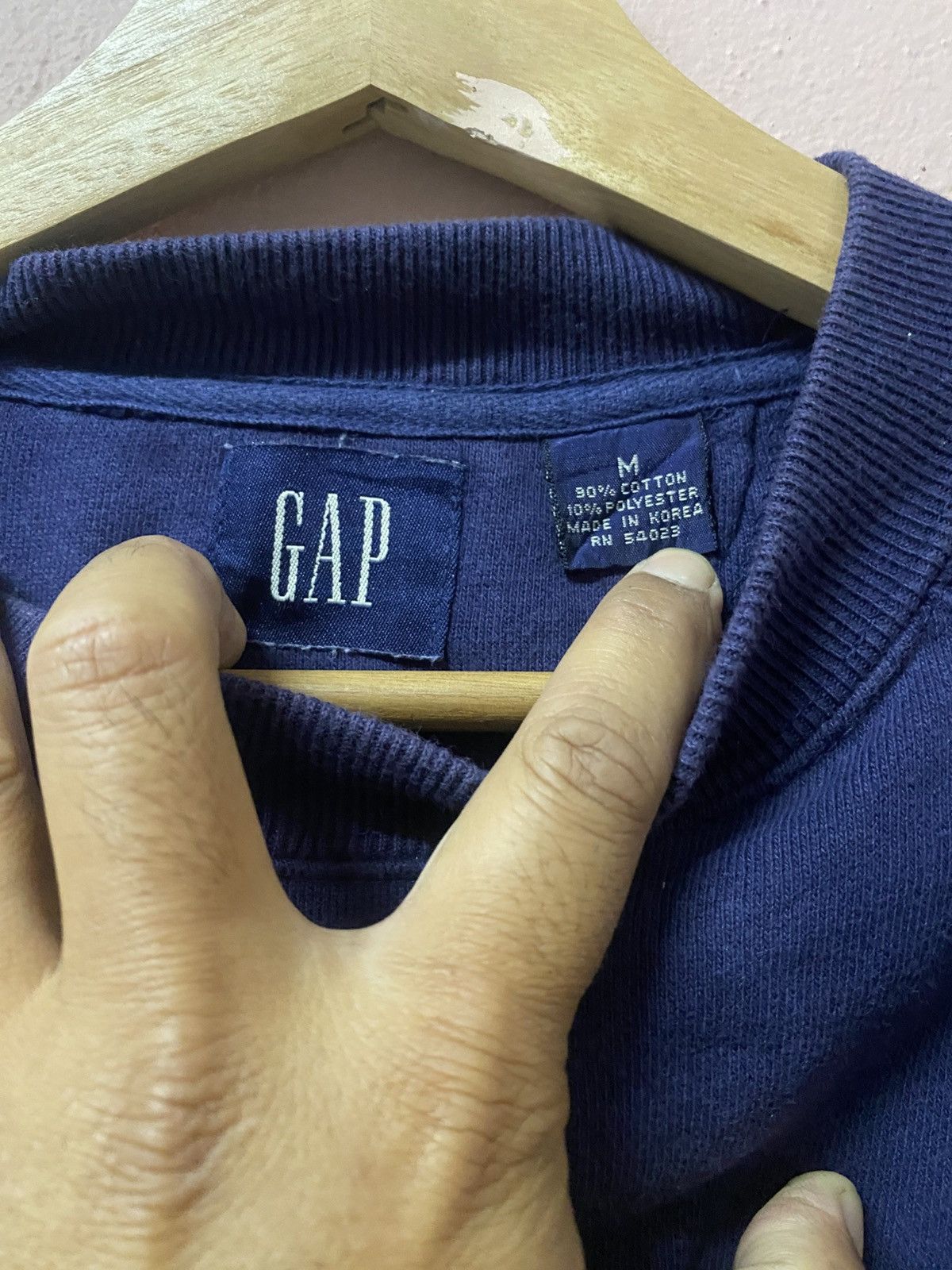 Gap Vintage Embroidery GAP Big Logo Sweatshirt Size US M / EU 48-50 / 2 - 4 Thumbnail