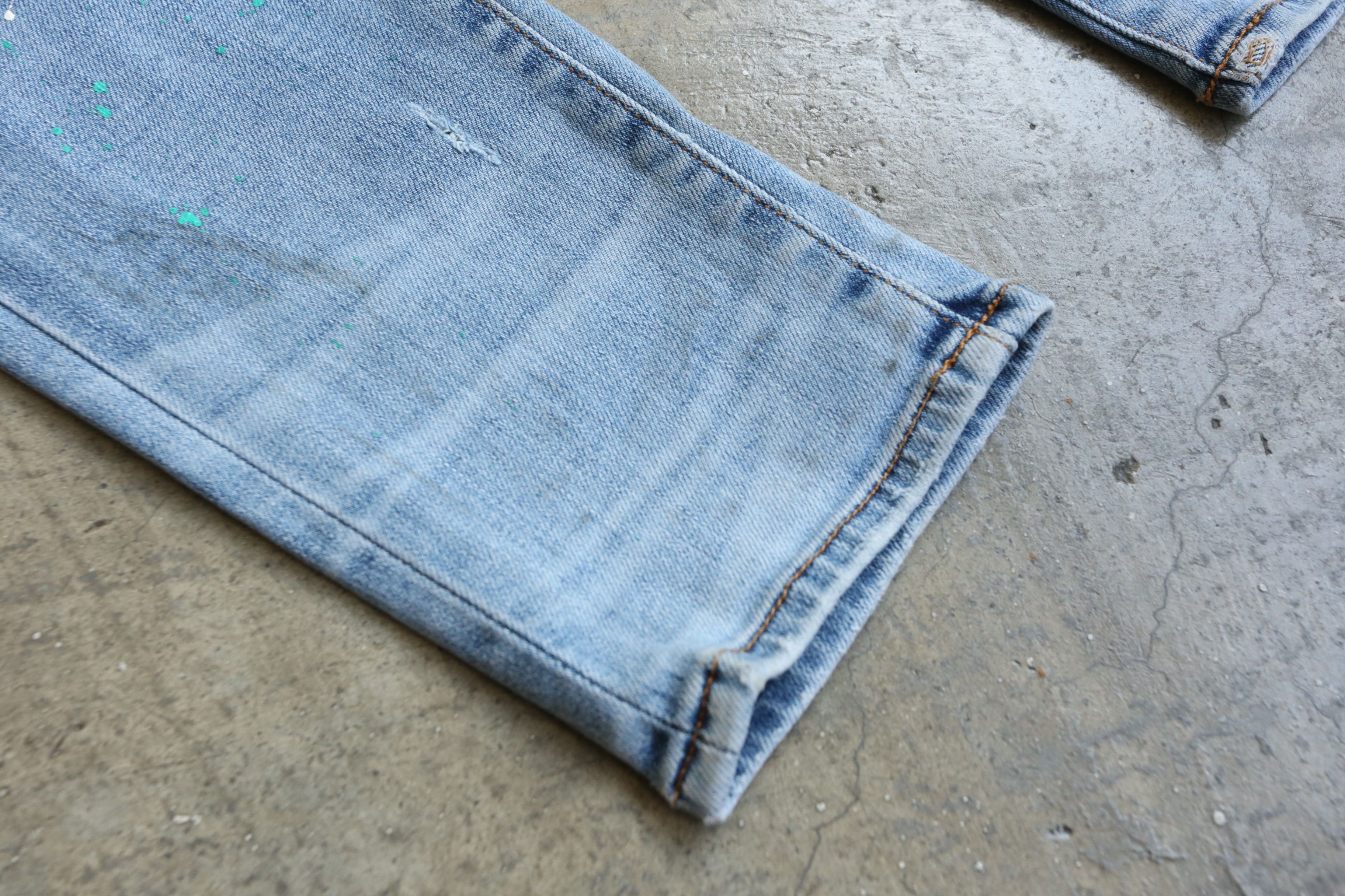 Amiri Amiri - Paint Splatter Artist Broken Denim Jean Size US 32 / EU 48 - 6 Thumbnail