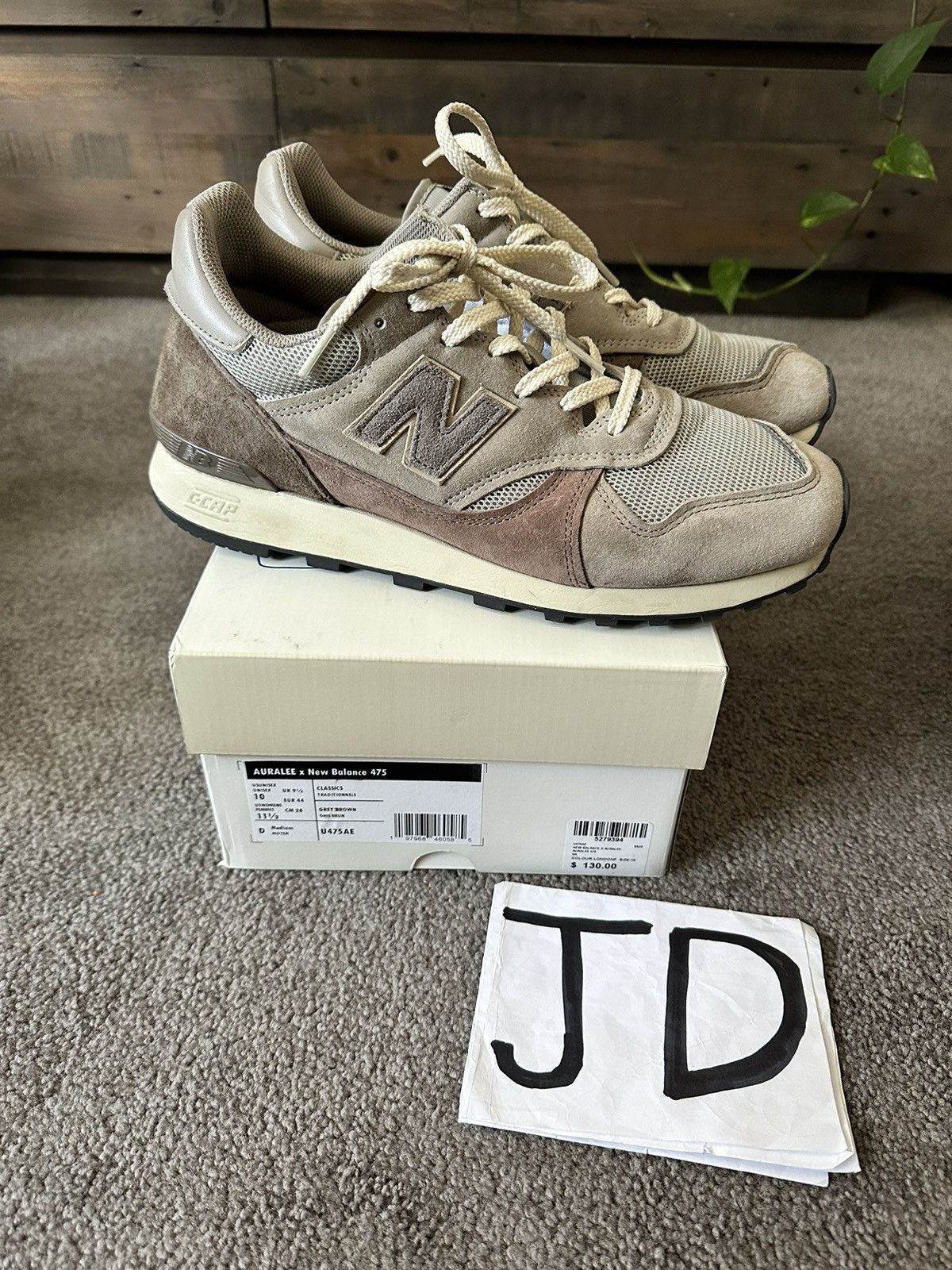 Auralee × New Balance New Balance x Auralee 475 Size US 10 / EU 43 - 1 Thumbnail
