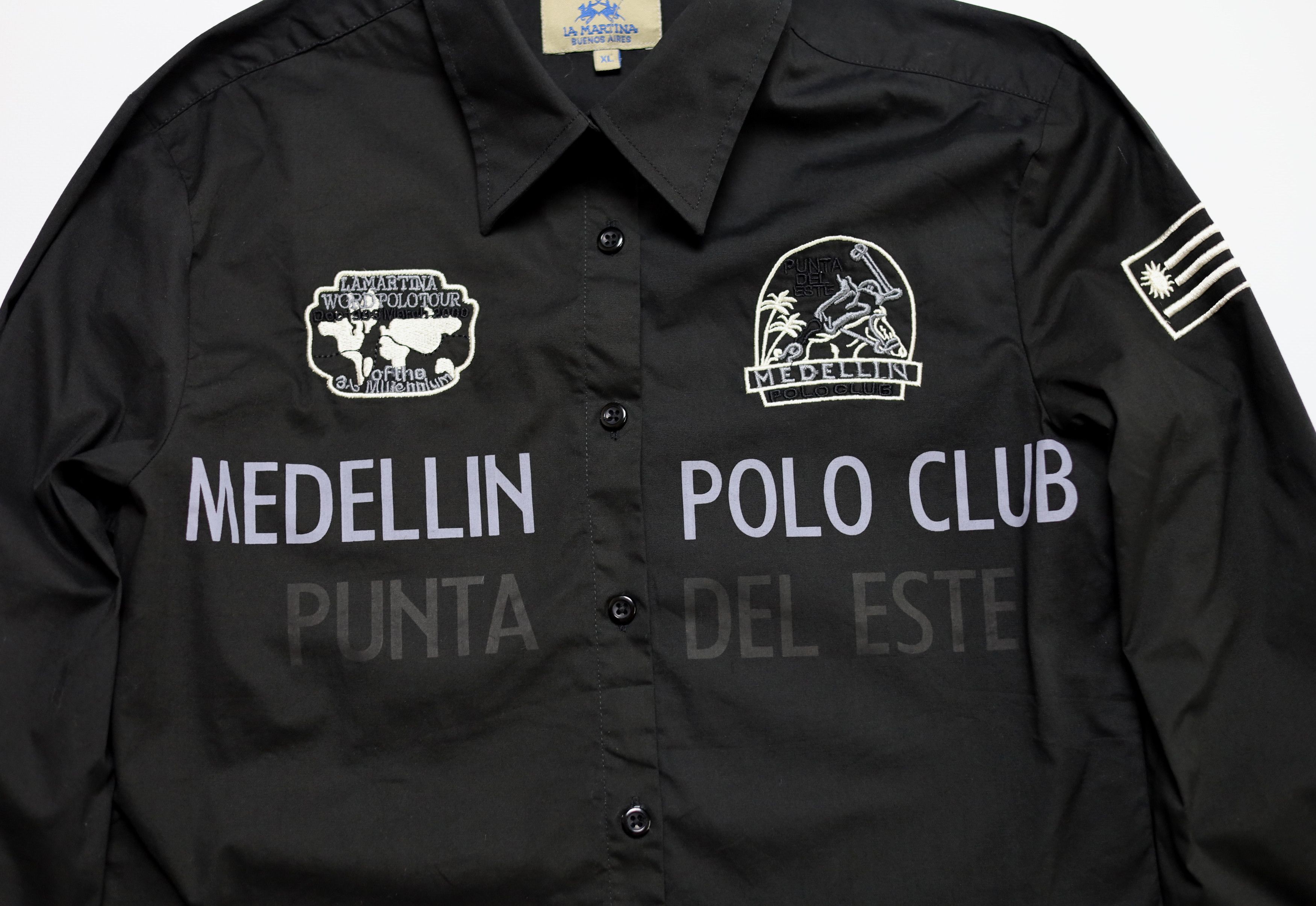 La Martina Vintage La Martina Shirt Uruguay Polo Club Medellin Size XL / US 12-14 / IT 48-50 - 2 Thumbnail