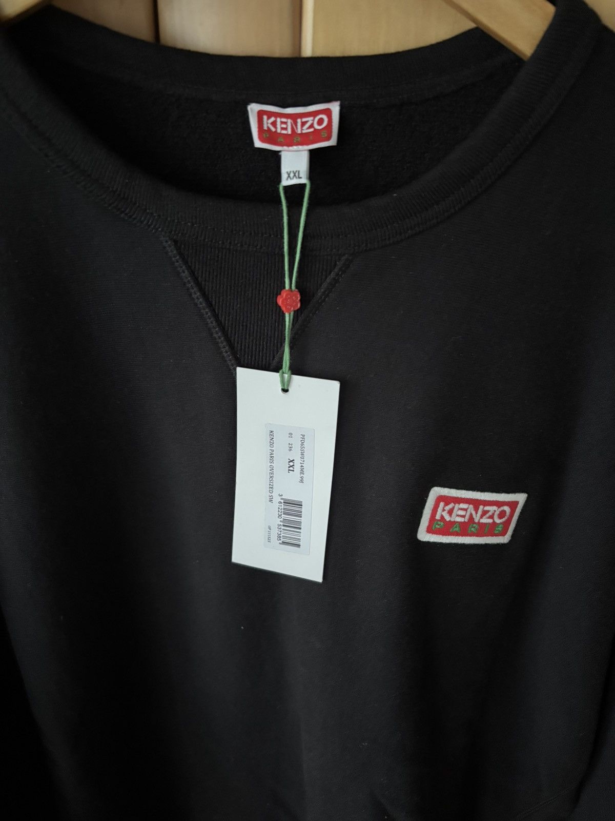 Kenzo KENZO Superheavy Cotton Sweatshirt Size US XL / EU 56 / 4 - 6 Thumbnail