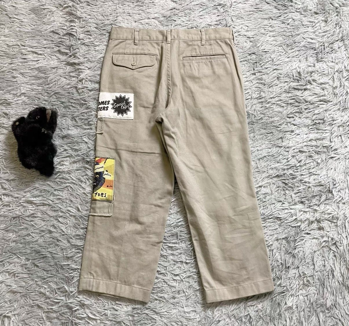 Comme des Garcons Homme Comme des Garçons Homme 08AW Cropped Pants J29 Size US 32 / EU 48 - 4 Thumbnail