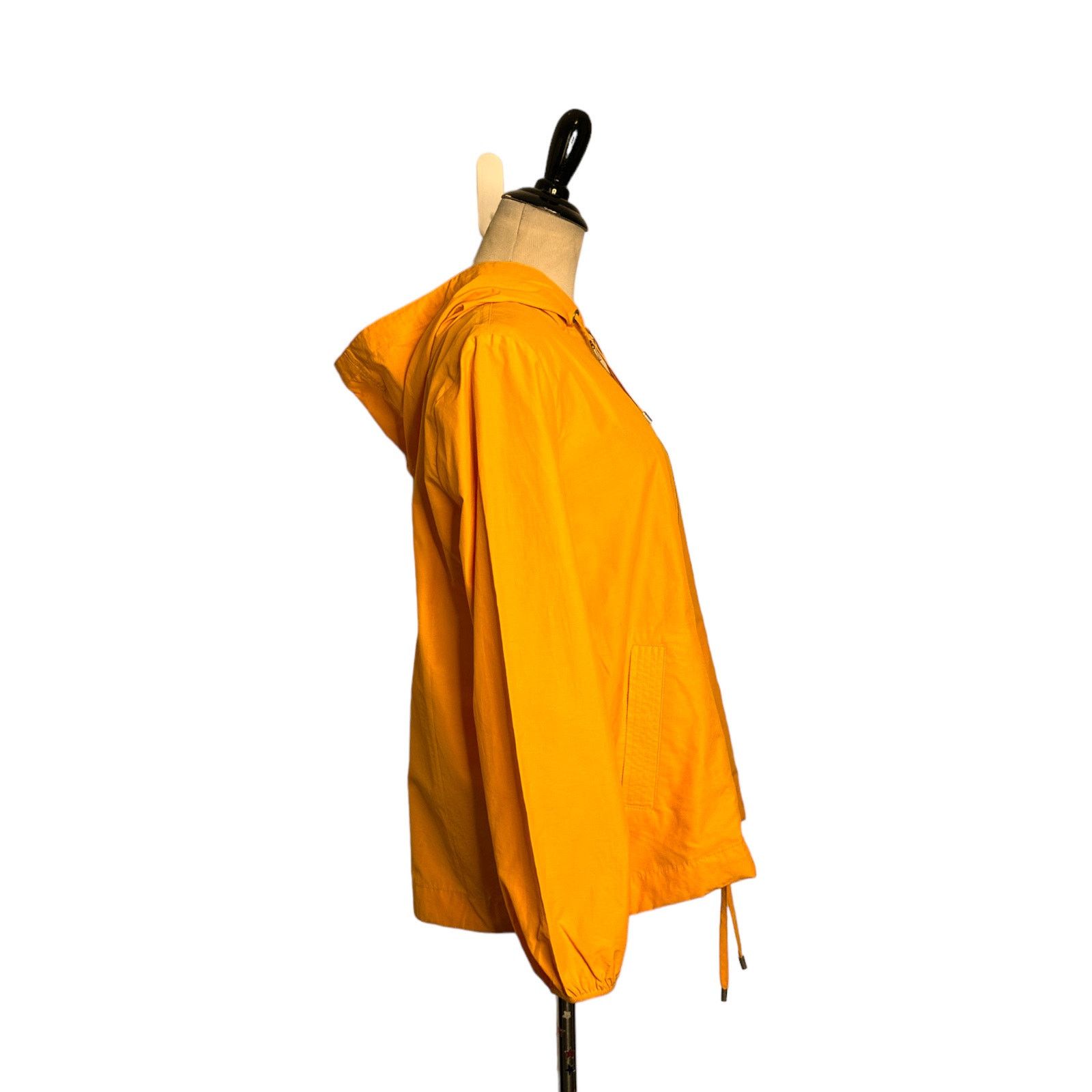 Eileen Fisher EILEEN FISHER Mango Drawstring Hooded Zip Jacket size PM Size M / US 6-8 / IT 42-44 - 13 Thumbnail