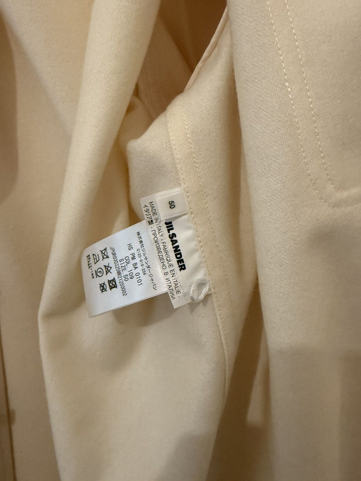 Jil Sander Jil Sander + Oversized Wool Shirt Size US M / EU 48-50 / 2 - 4 Thumbnail