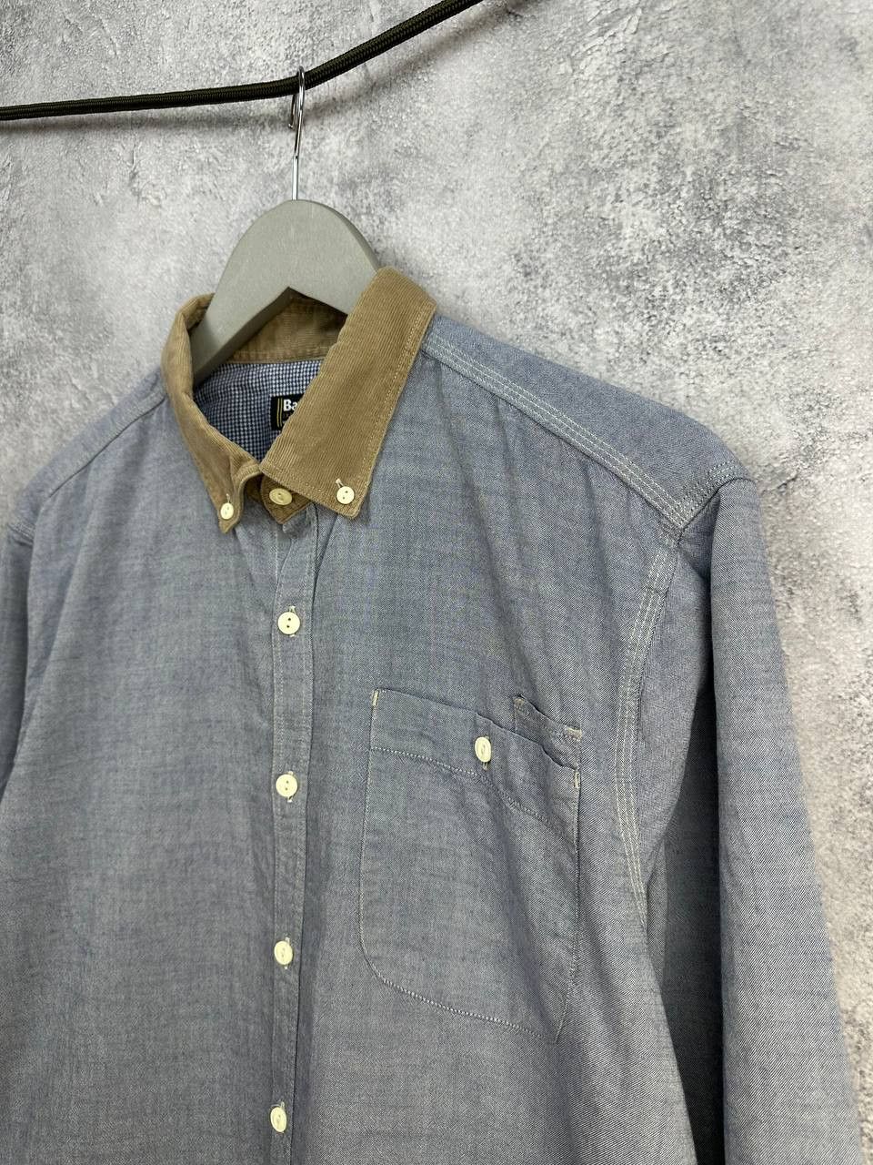 Barbour Barbour International Burnout Indigo Button Up Shirt Cord Size US L / EU 52-54 / 3 - 5 Thumbnail