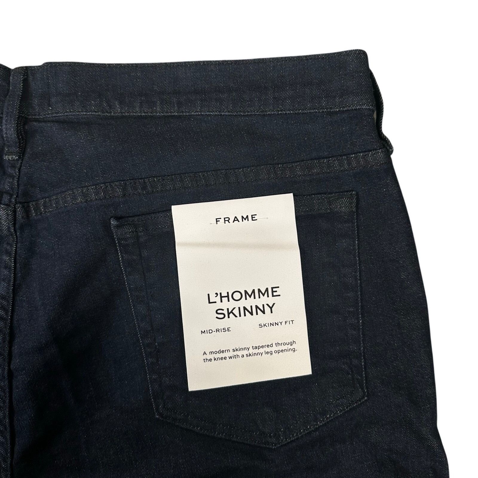 Frame FRAME Men's L'Homme Skinny Mid Rise Jeans Size 42 Size US 42 / EU 58 - 6 Thumbnail