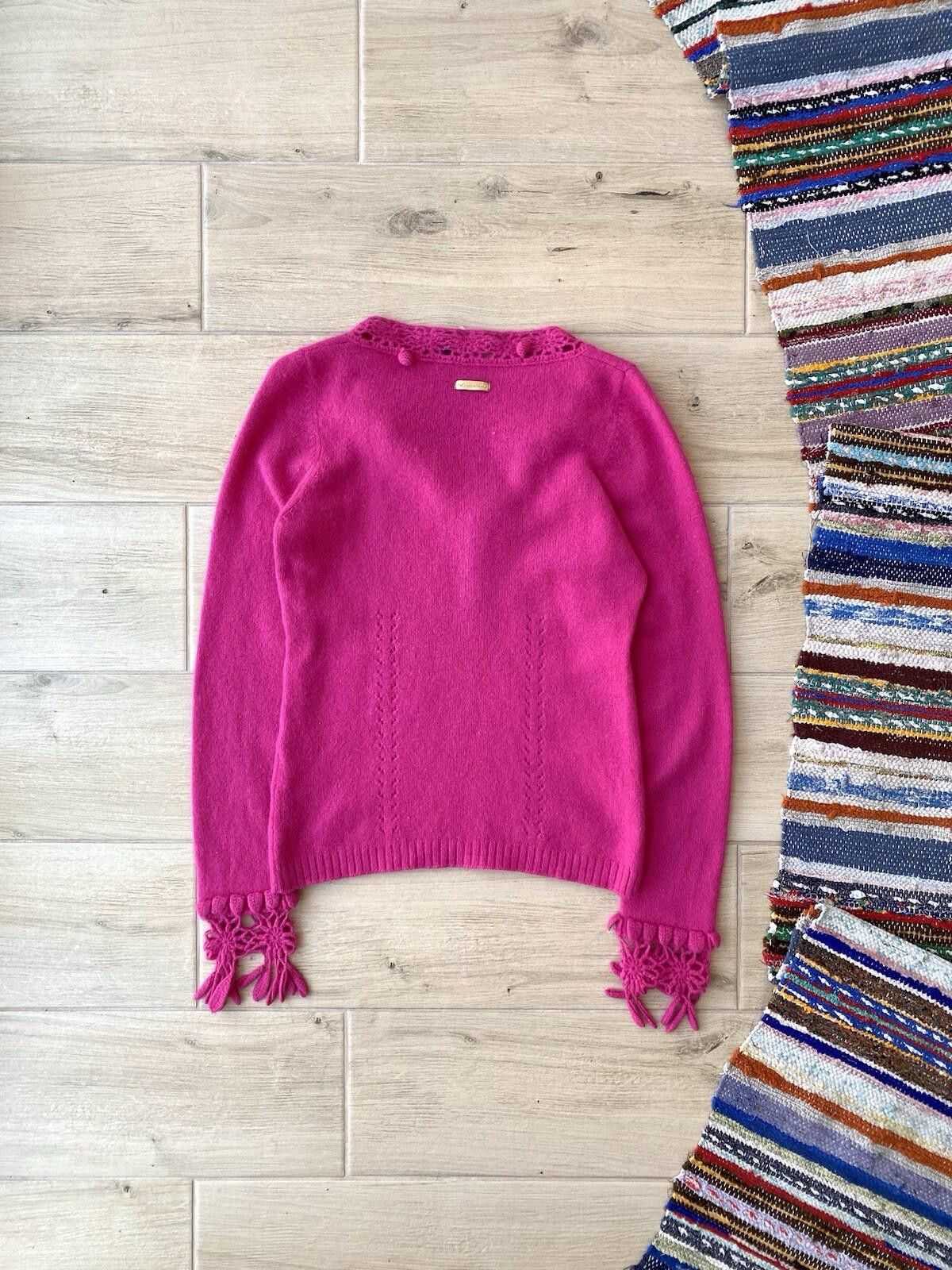 Dolce & Gabbana 2000’s Dolce & Gabbana Pullover Lace / Decor Wool Sweater Size L / US 10 / IT 46 - 5 Thumbnail