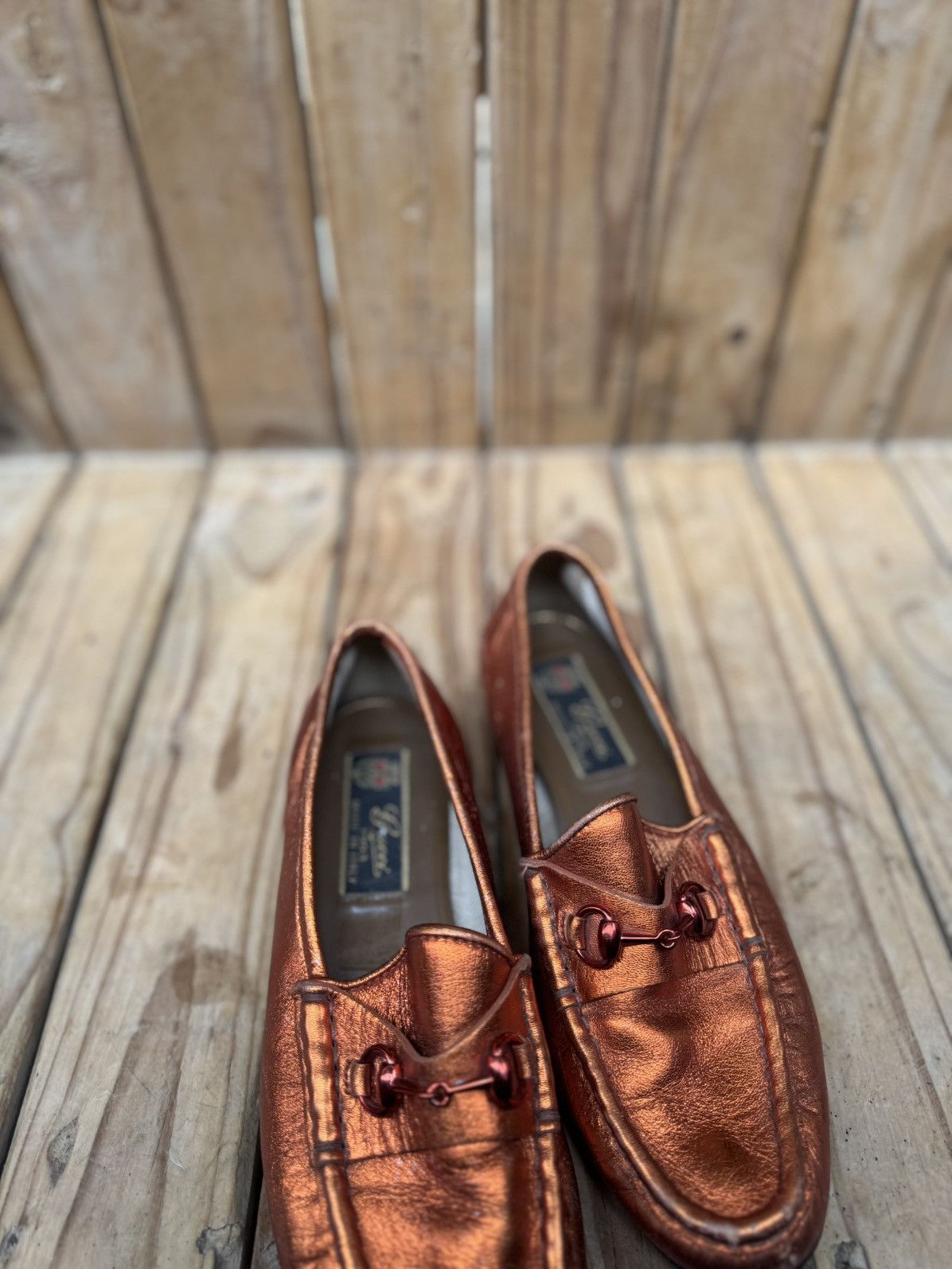Gucci Gucci 1953 Orange women’s leather flats sz EUR 35.5 USA 5.5 Size US 5.5 / IT 35.5 - 21 Thumbnail