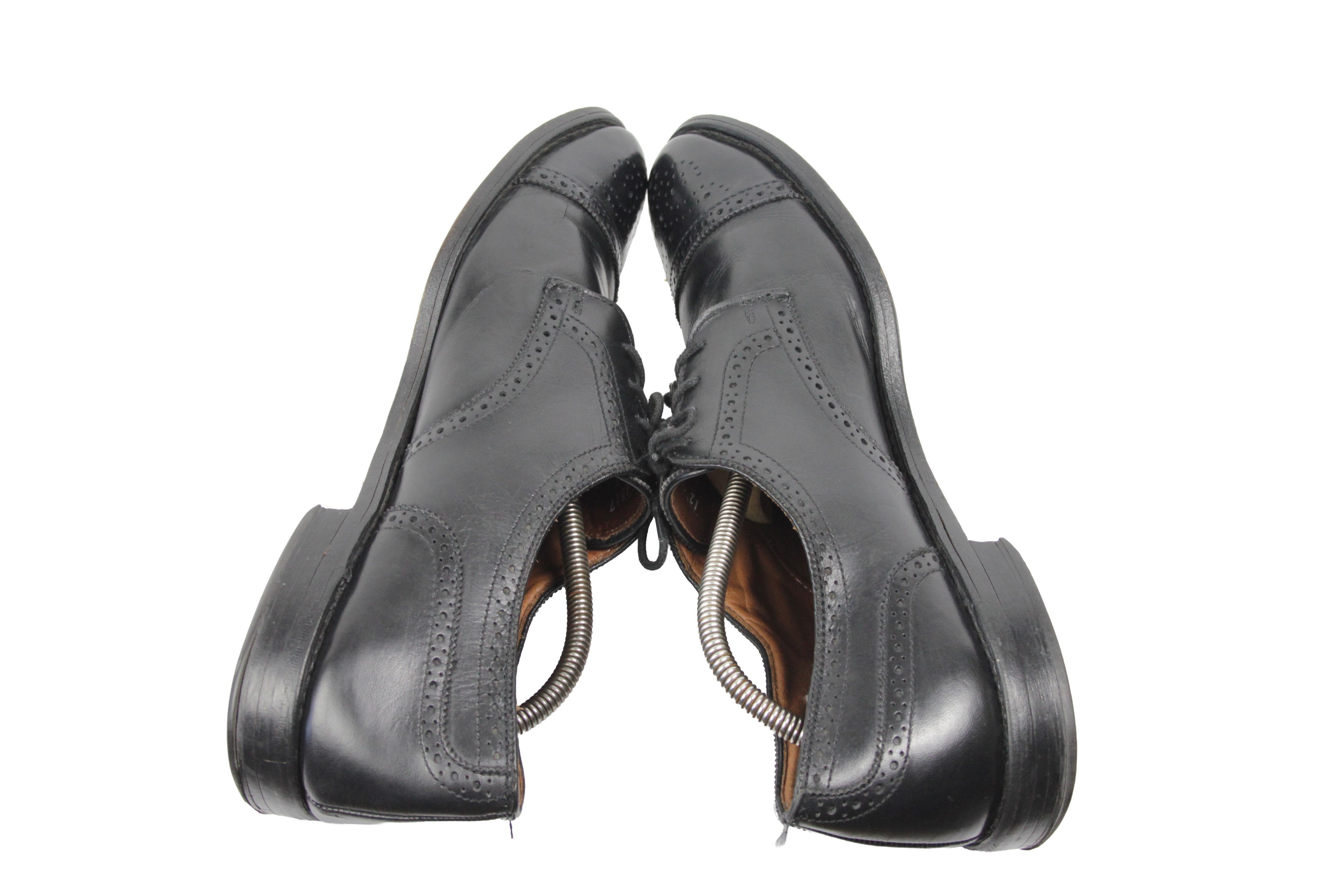 Allen Edmonds Sanford Cap Toe Oxford Shoes Made in USA Size US 12 / EU 45 - 11 Thumbnail