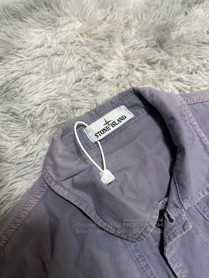 Stone Island Stone Island Trench Coat, Jacket, Haze Blue and Washed Gra Size US L / EU 52-54 / 3 - 3 Thumbnail