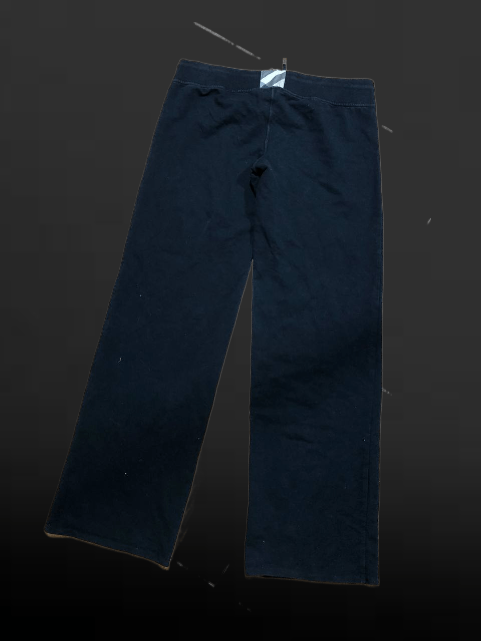 Burberry Burberry Sport Black Wide Leg Sweatpants Size 26" / US 2 / IT 38 - 1 Thumbnail