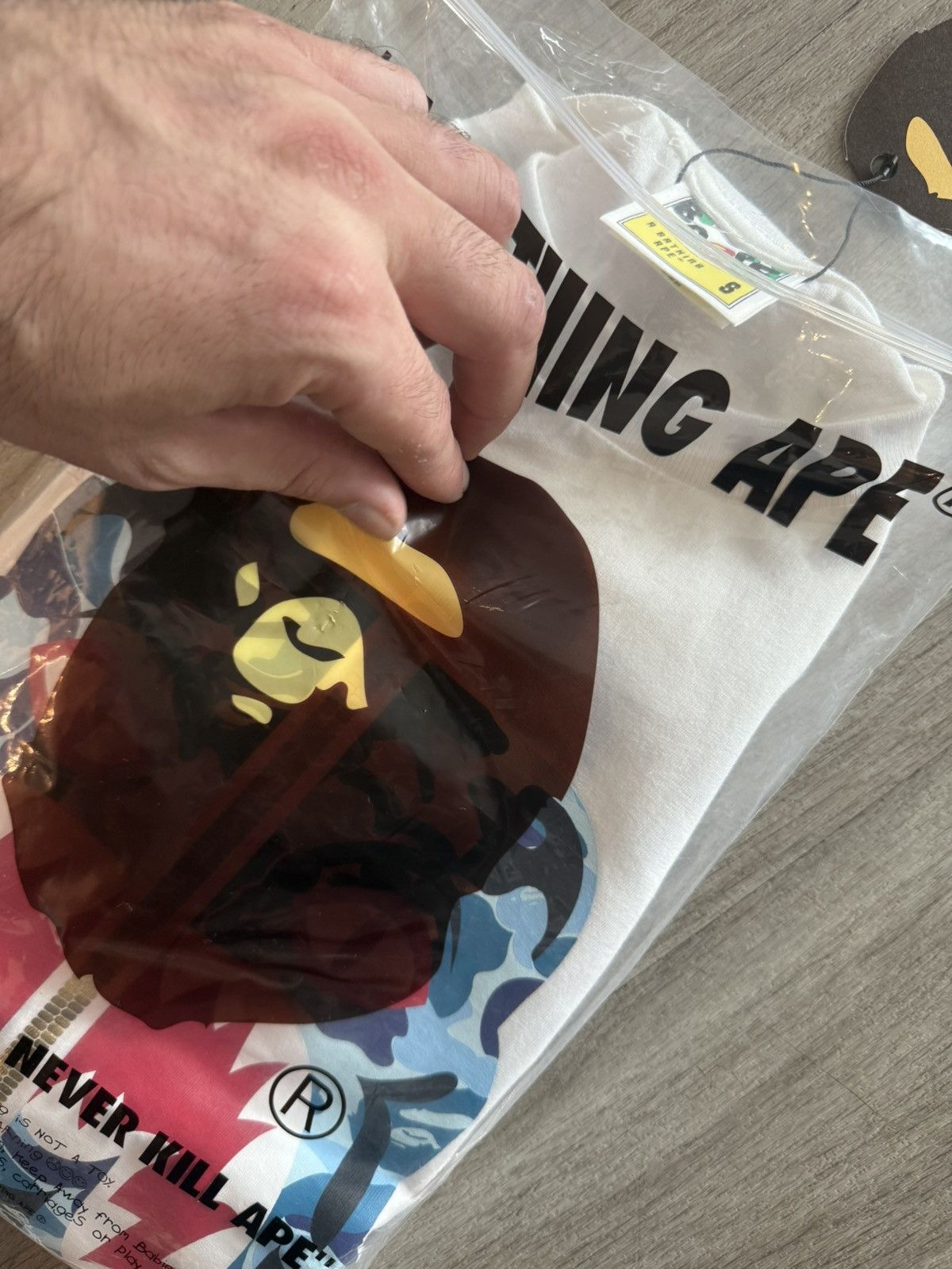 Bape Bape tiger abc camo tee Size US S / EU 44-46 / 1 - 7 Thumbnail