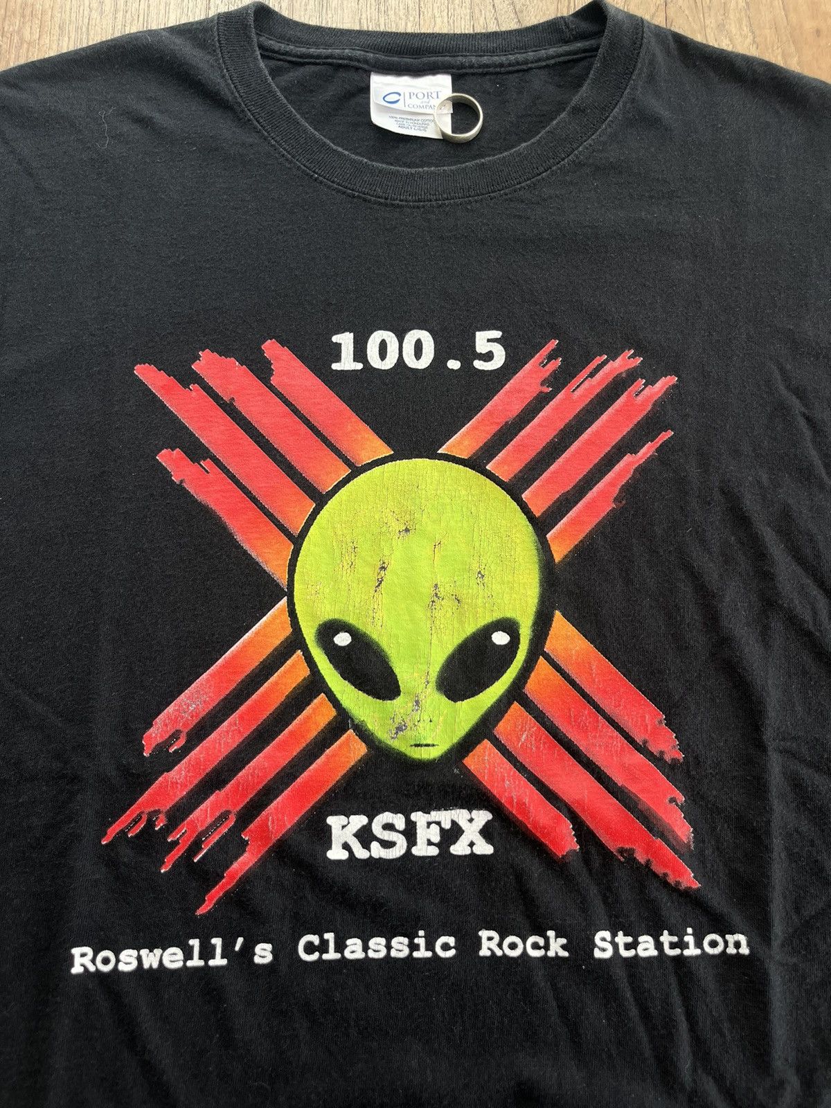 Vintage Vintage Alien KSFX Roswell’s Classic Rock Station Tshirt Size US L / EU 52-54 / 3 - 5 Thumbnail