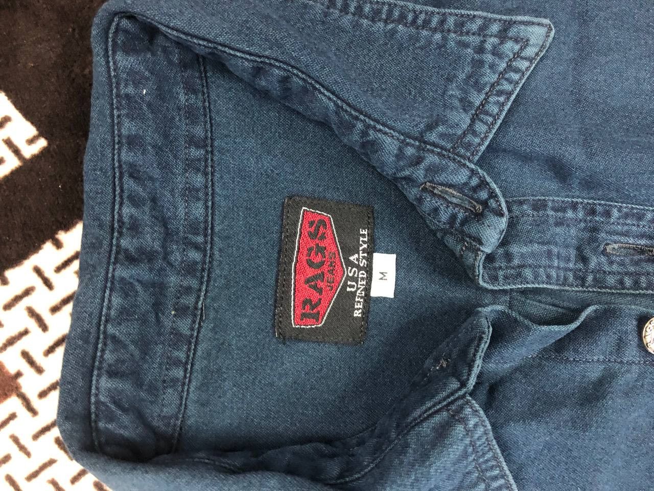 Rag & Bone Rags Navy Blue Shirt Size US M / EU 48-50 / 2 - 6 Thumbnail