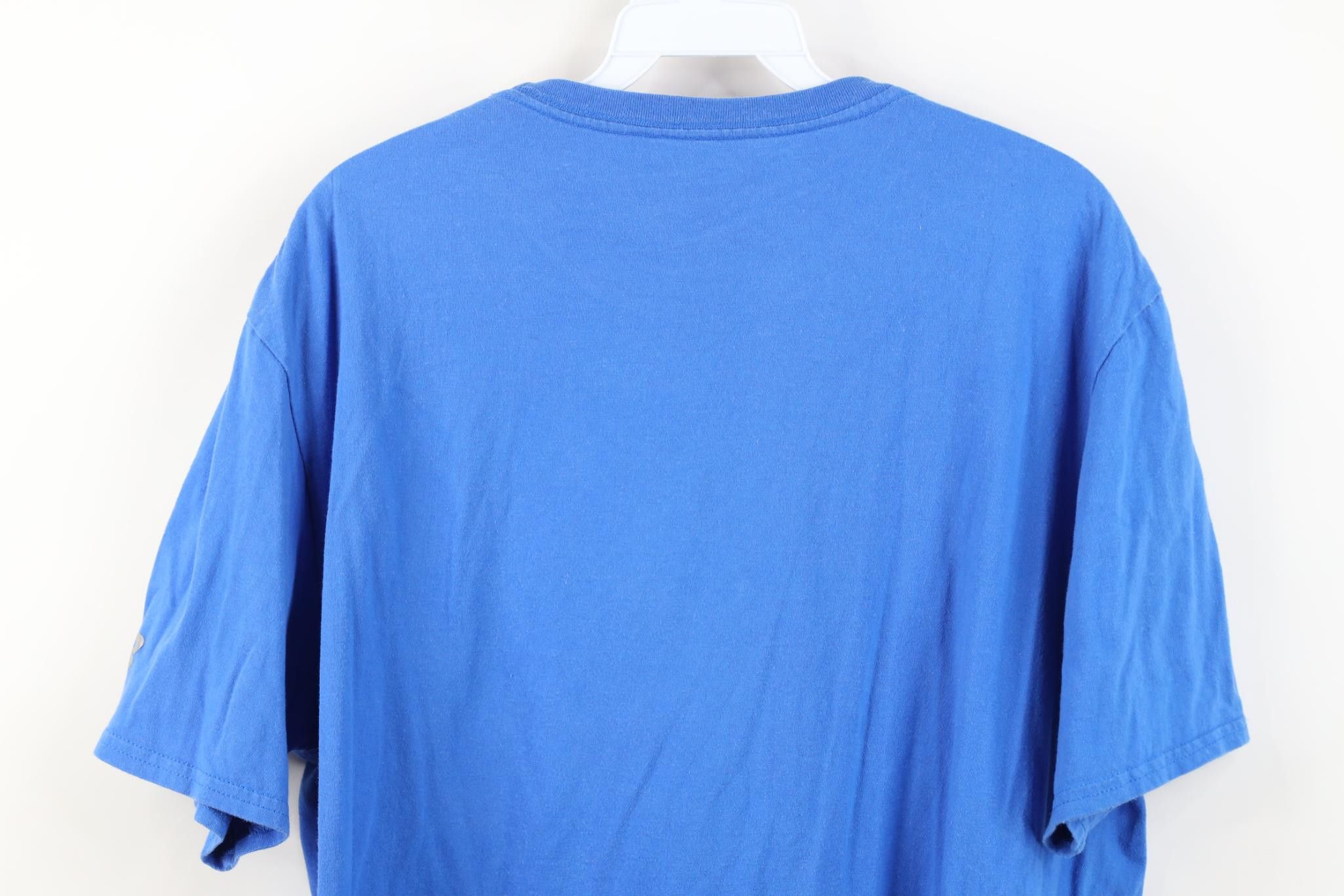 New Balance Vintage Y2K New Balance Reflective Short Sleeve T-Shirt Blue Size US XL / EU 56 / 4 - 12 Thumbnail