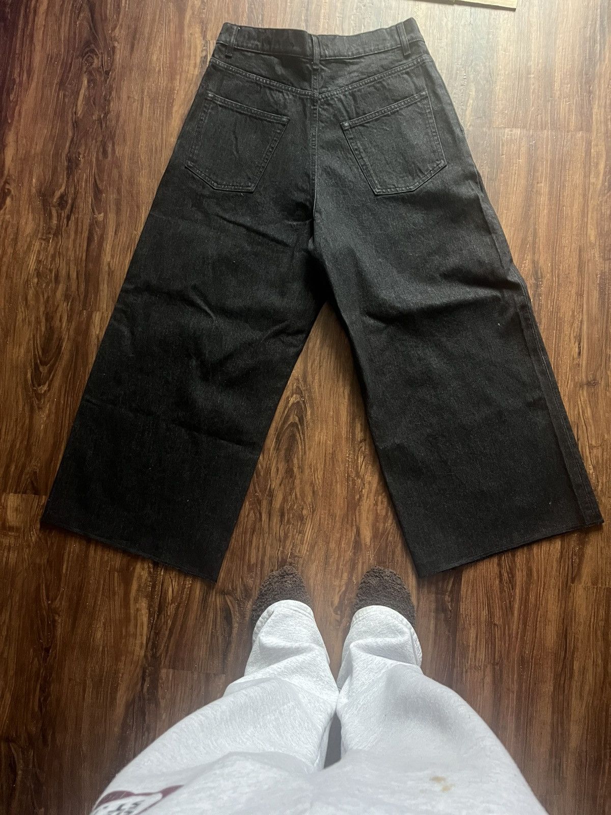 Vintage Tone Deaf Studios Raw Indigo Denim Size US 33 - 2 Thumbnail