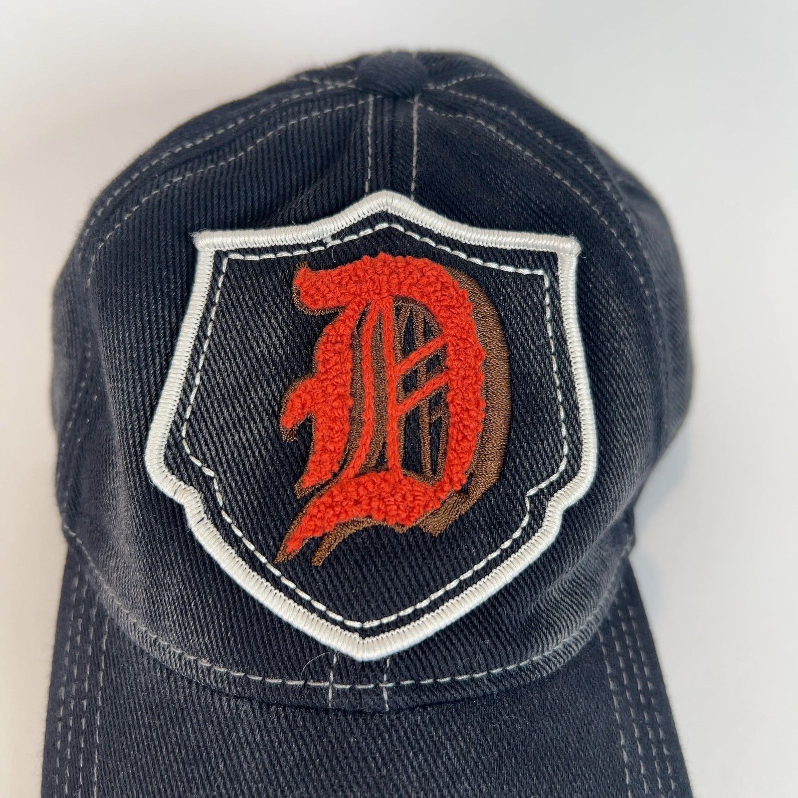Diesel Diesel Military 'D' Logo Washed Denim Patch Hat Size ONE SIZE - 2 Thumbnail