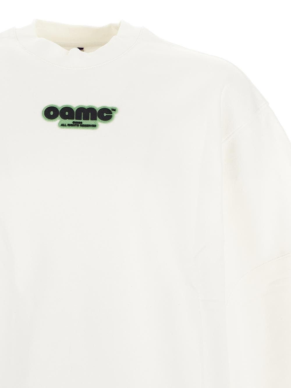 OAMC o1y0225 Logo Crewneck Sweatshirt in White Size US S / EU 44-46 / 1 - 2 Thumbnail