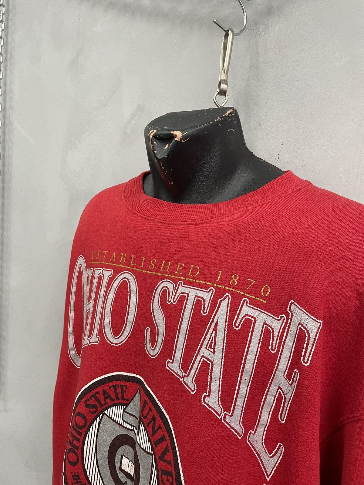 Lee Rare 90s Ohio State sweatshirt crewneck y2k Size US L / EU 52-54 / 3 - 7 Thumbnail