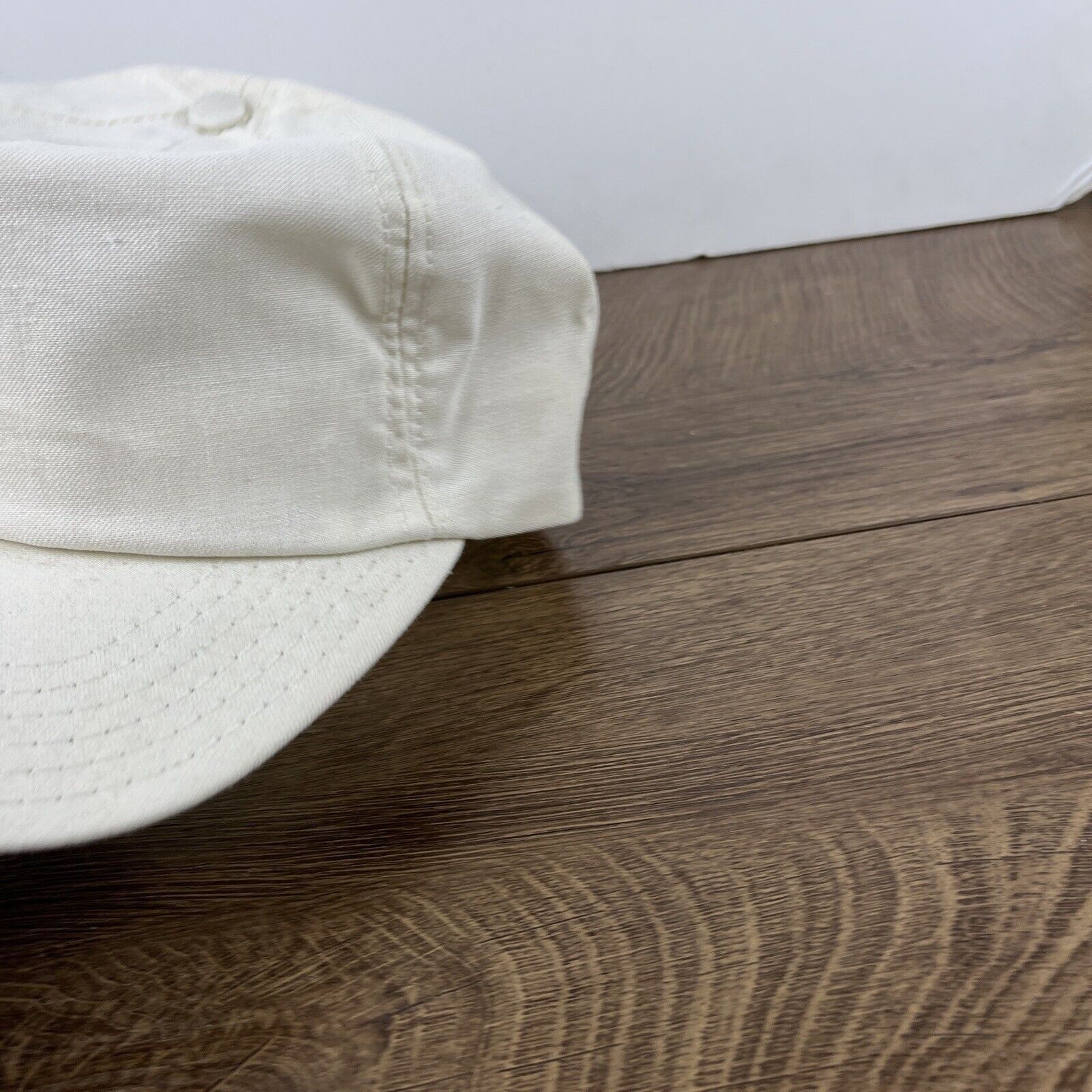 Other Plain White Hat White Hat Plain Adjustable Snapback Adult Si Size ONE SIZE - 8 Thumbnail