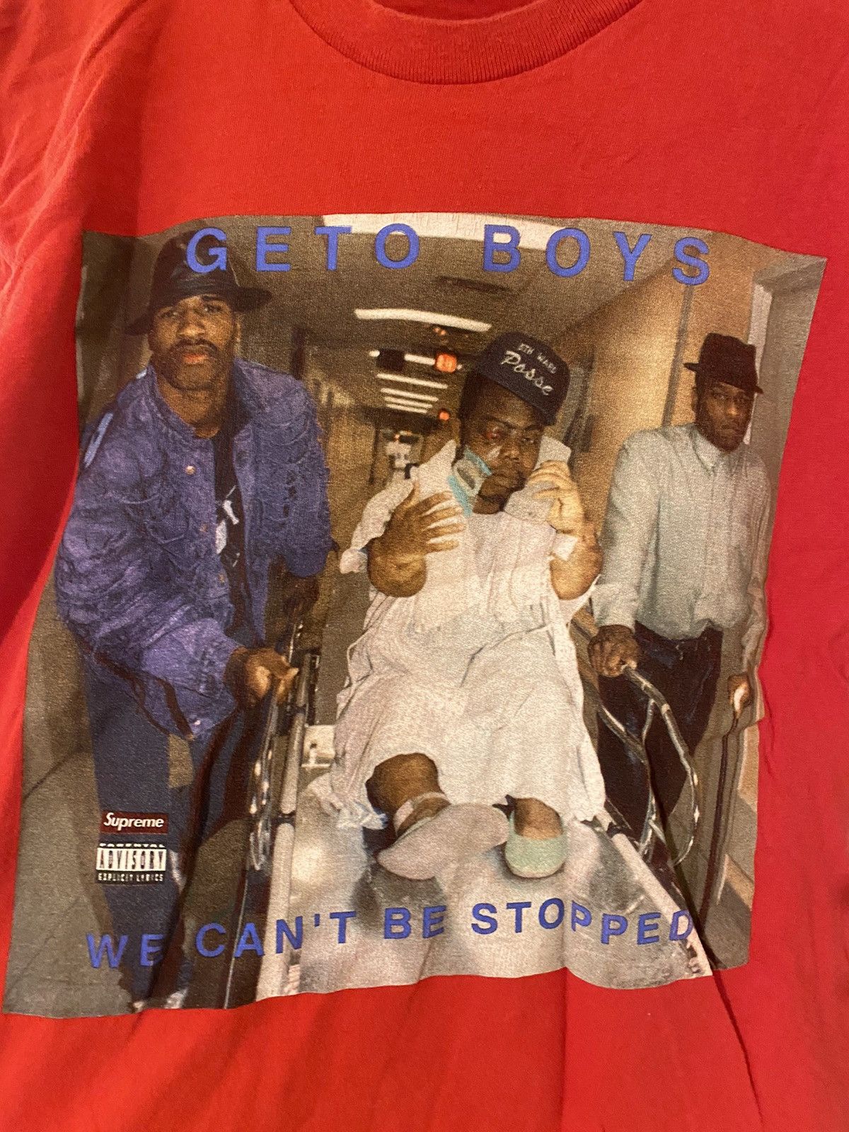 Supreme Supreme x Geto Boyz Red Shirt Size US M / EU 48-50 / 2 - 1 Thumbnail