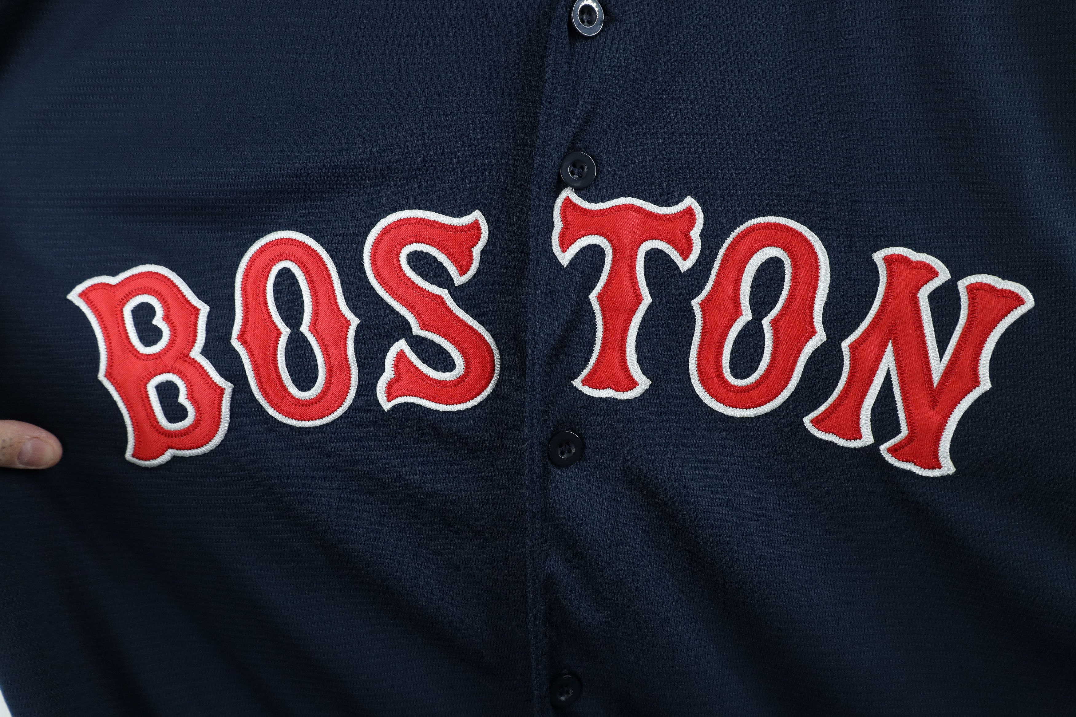 Majestic × Vintage Vintage Majestic Boston Red Sox Baseball Jersey Stitched Size US L / EU 52-54 / 3 - 6 Thumbnail