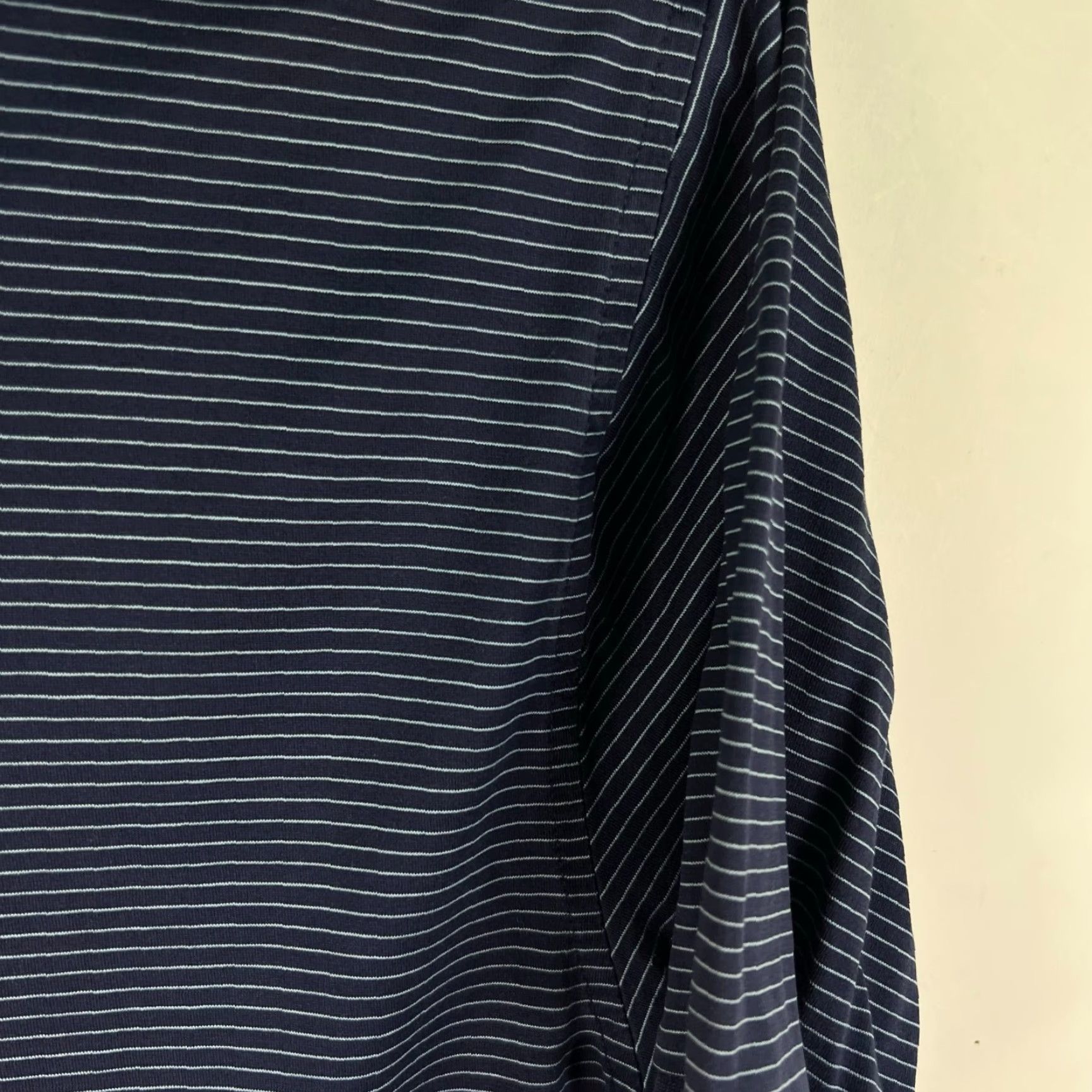 Tasso Elba VINTAGE Tasso Elba Polo Shirt Mens Size L Short Sleeve Button Collared Blue Performance Pima Cotton Golf Size US L / EU 52-54 / 3 - 3 Thumbnail
